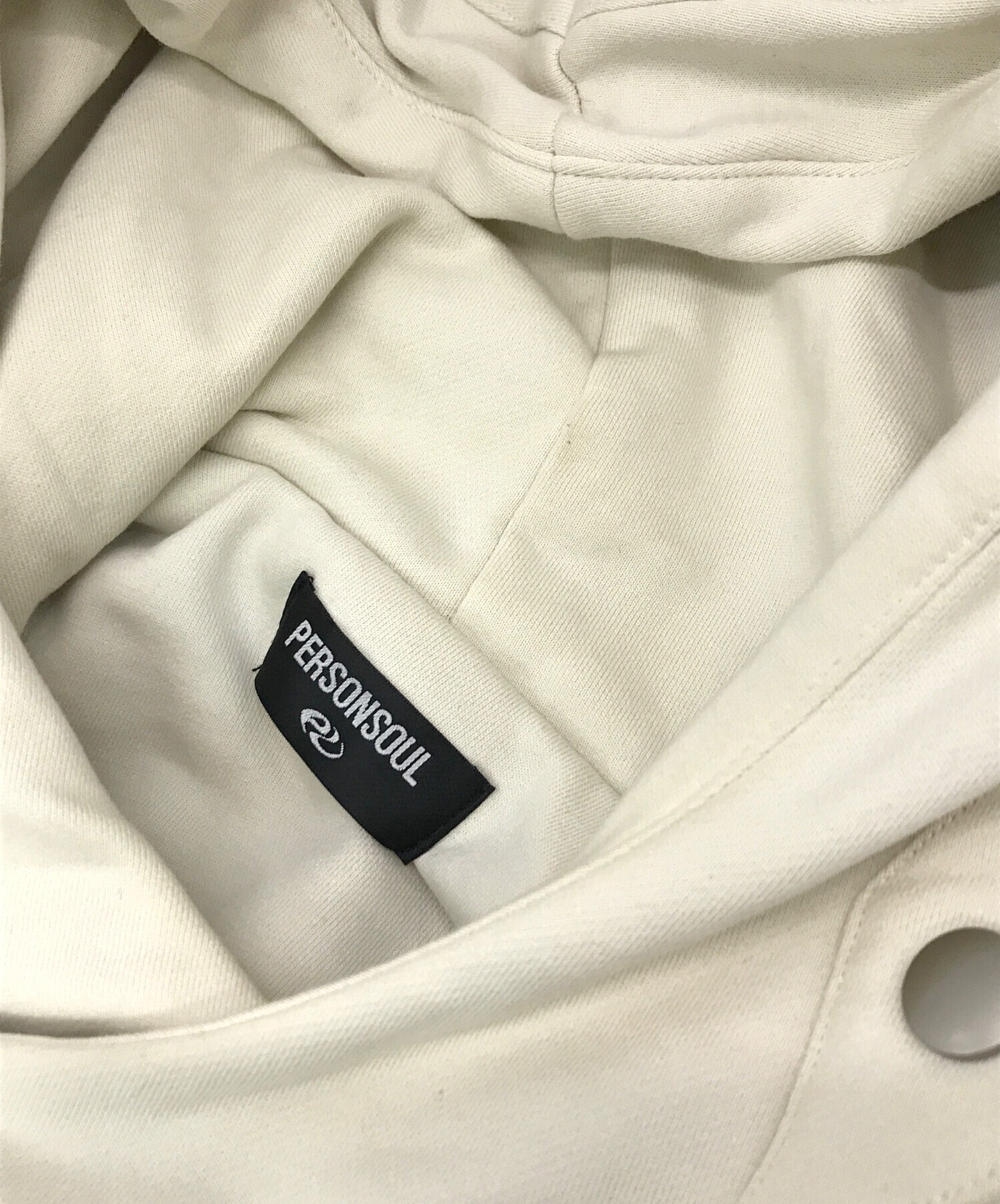 中古・古着通販】PERSONSOUL (パーソンソウル) ブーム フーディー