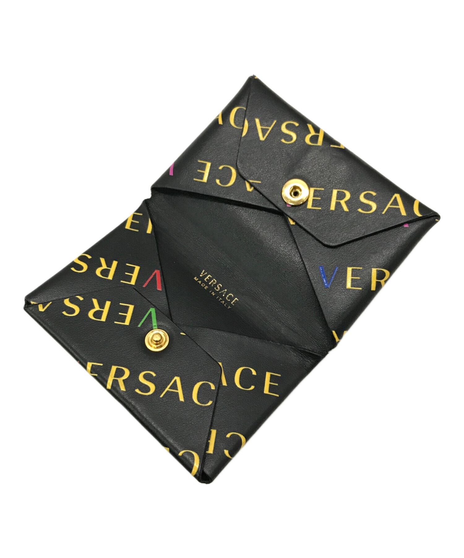 中古・古着通販】VERSACE (ヴェルサーチェ) 小銭入れ ブラック 