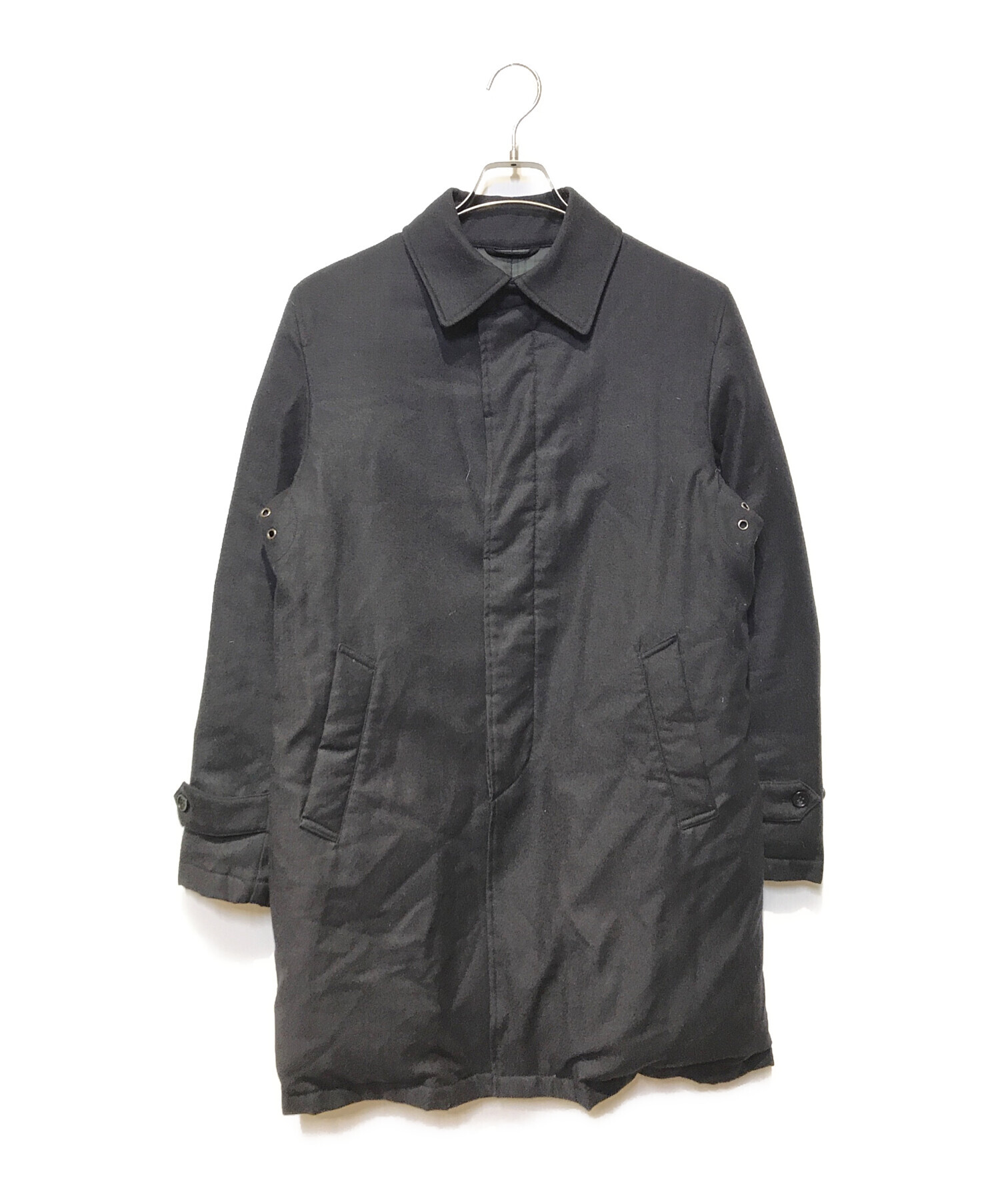 BARNEYS バーニーズ コート ネイビー ダウン XL BARNEYS NEWYORK