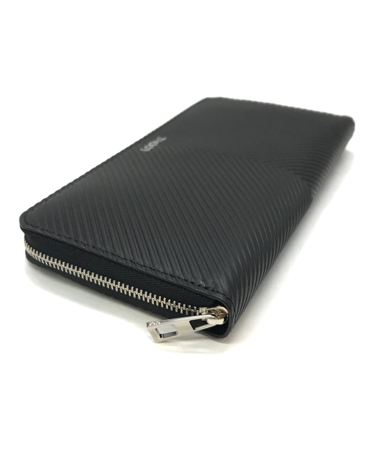 中古・古着通販】LOEWE (ロエベ) ジップアラウンドウォレット ブラック