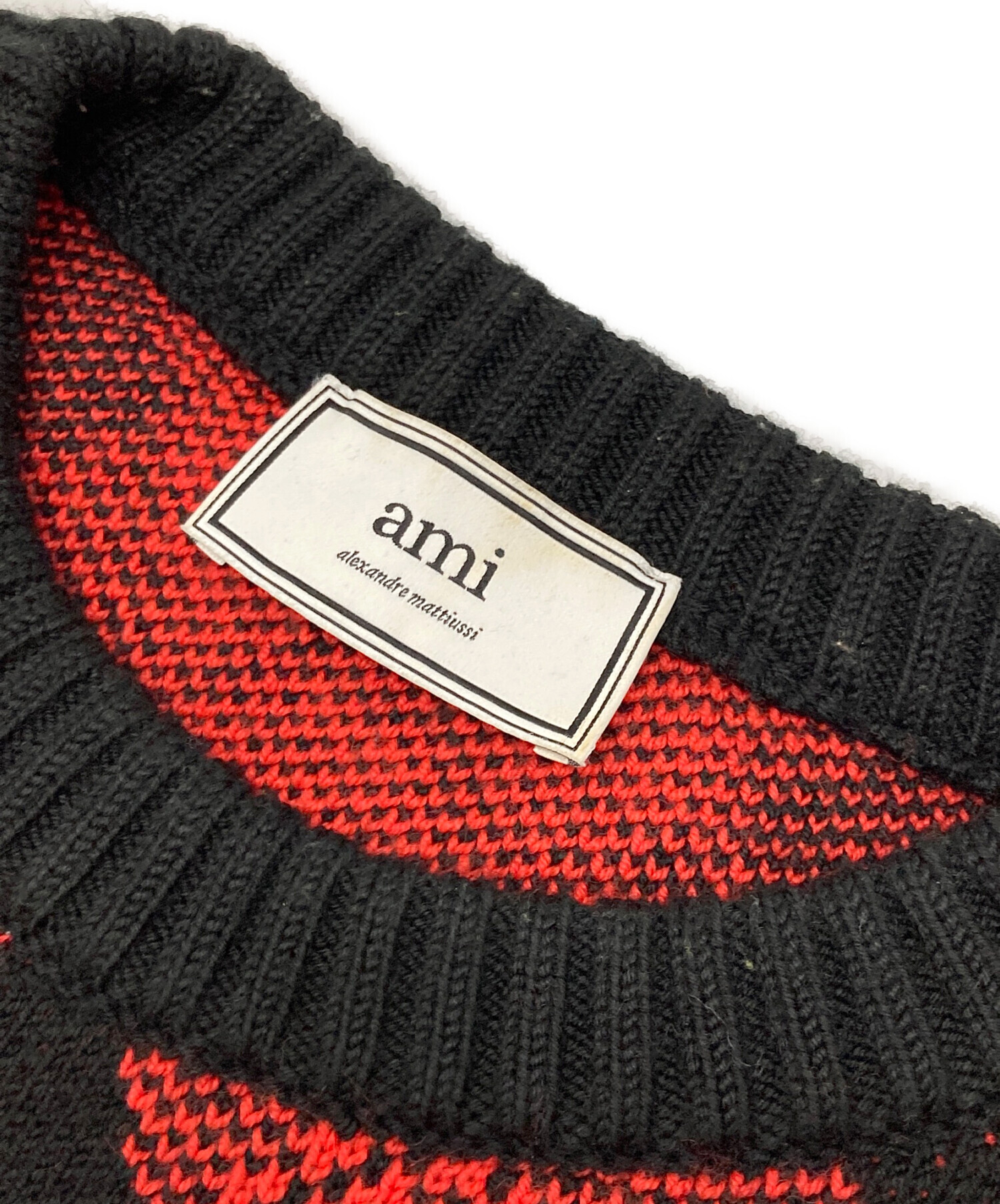 アミ アレクサンドレ マチュッシ　ニット 中古・古着通販】AMI Alexandre Mattiussi (アミアレクサンドル