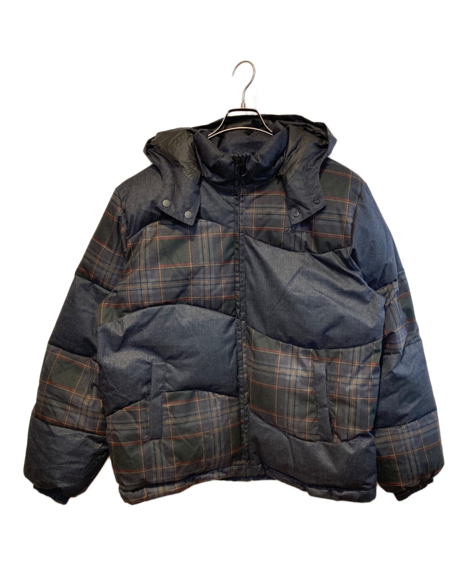 中古・古着通販】Dime (ダイム) Premium Tweed Puffer グレー サイズ:L 