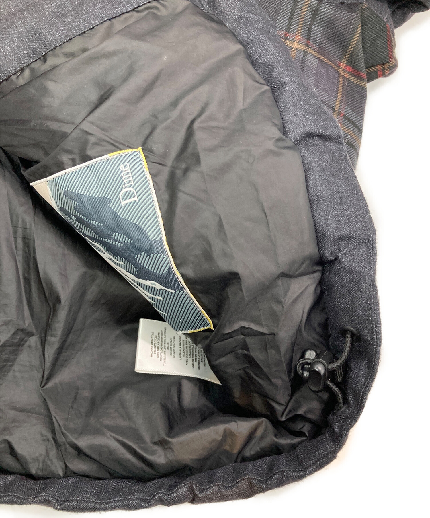 中古・古着通販】Dime (ダイム) Premium Tweed Puffer グレー サイズ:L 