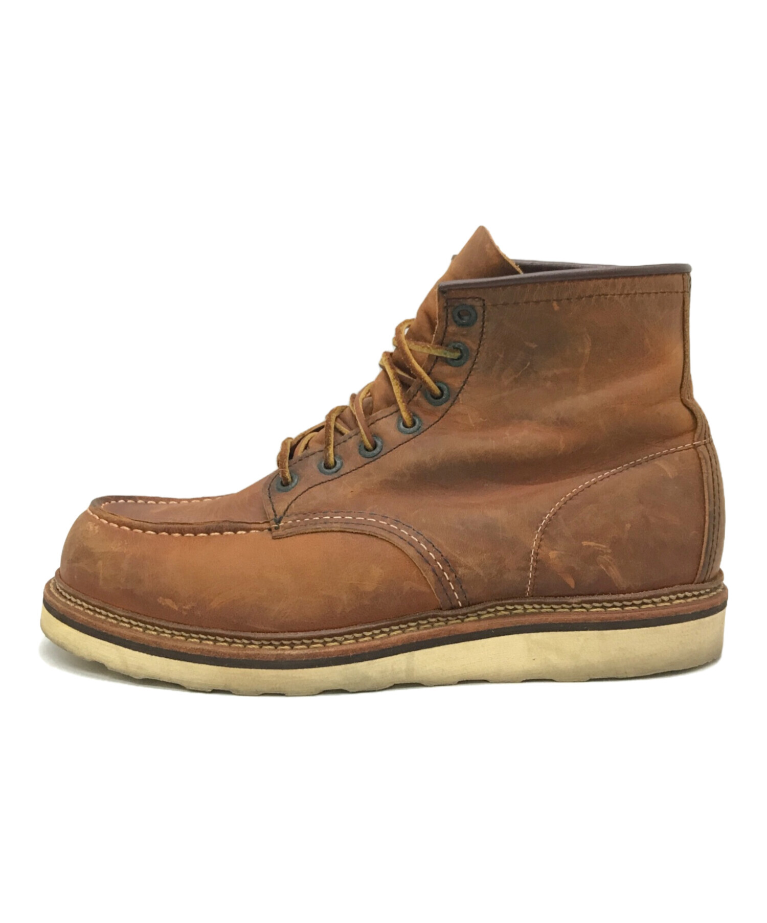 中古・古着通販】RED WING (レッドウィング) ワークブーツ ブラウン 