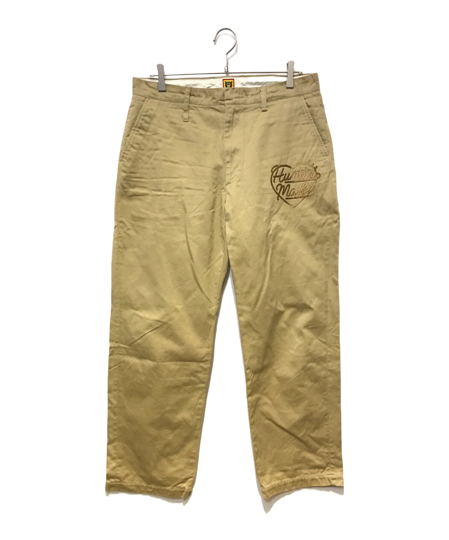 中古・古着通販】HUMAN MADE (ヒューマンメイド) チノパンツ ベージュ