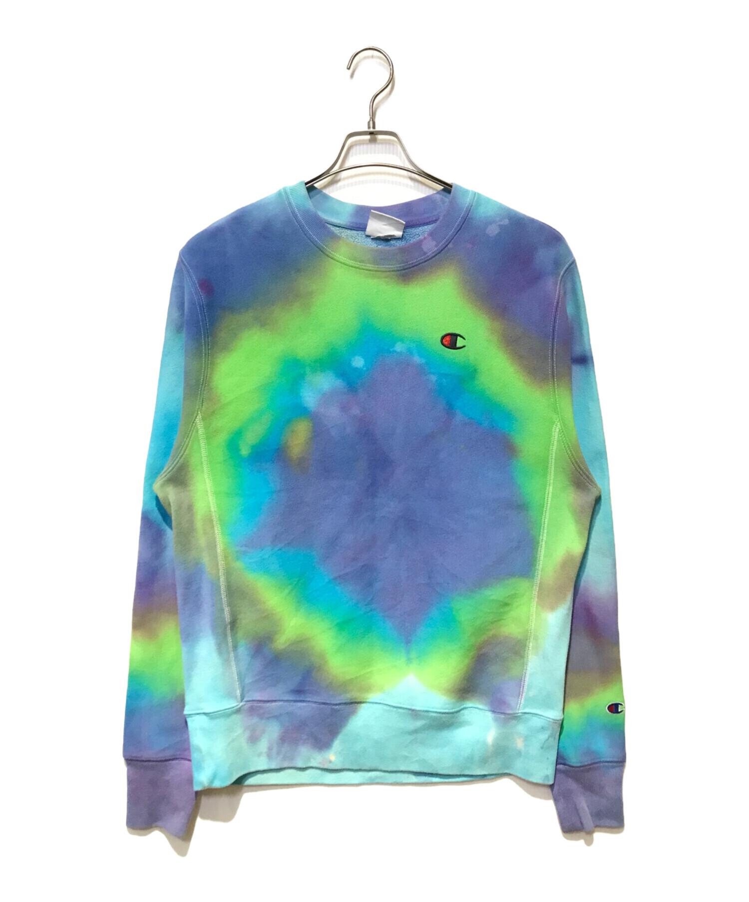 チャンピオン　タイダイ　スウェット 中古・古着通販】Champion (チャンピオン) タイダイスウェット マルチ