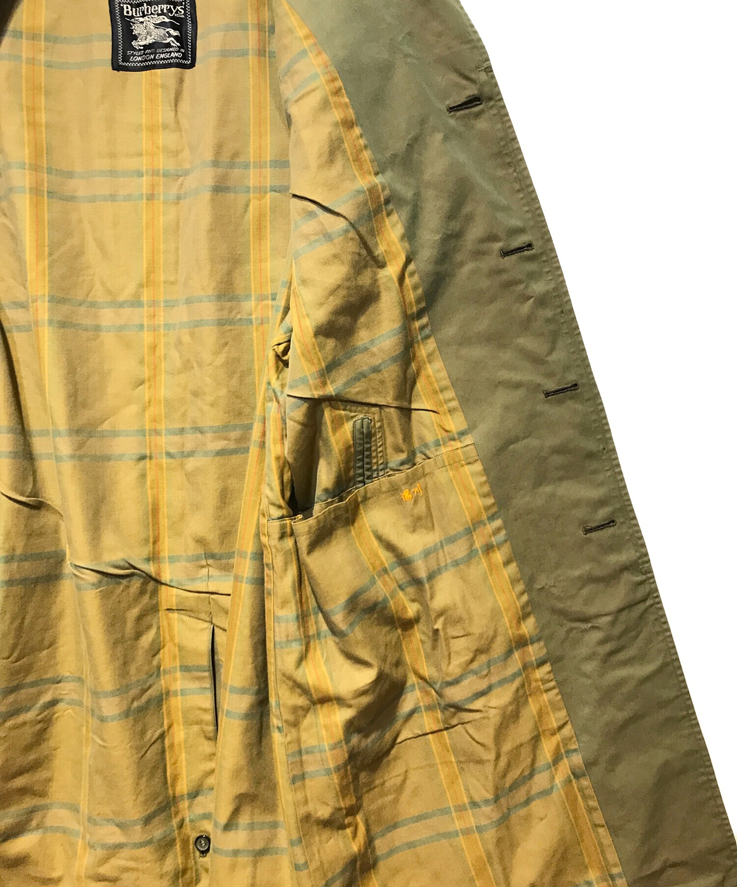 中古・古着通販】Burberry's (バーバリーズ) ［古着］玉虫ステンカラー