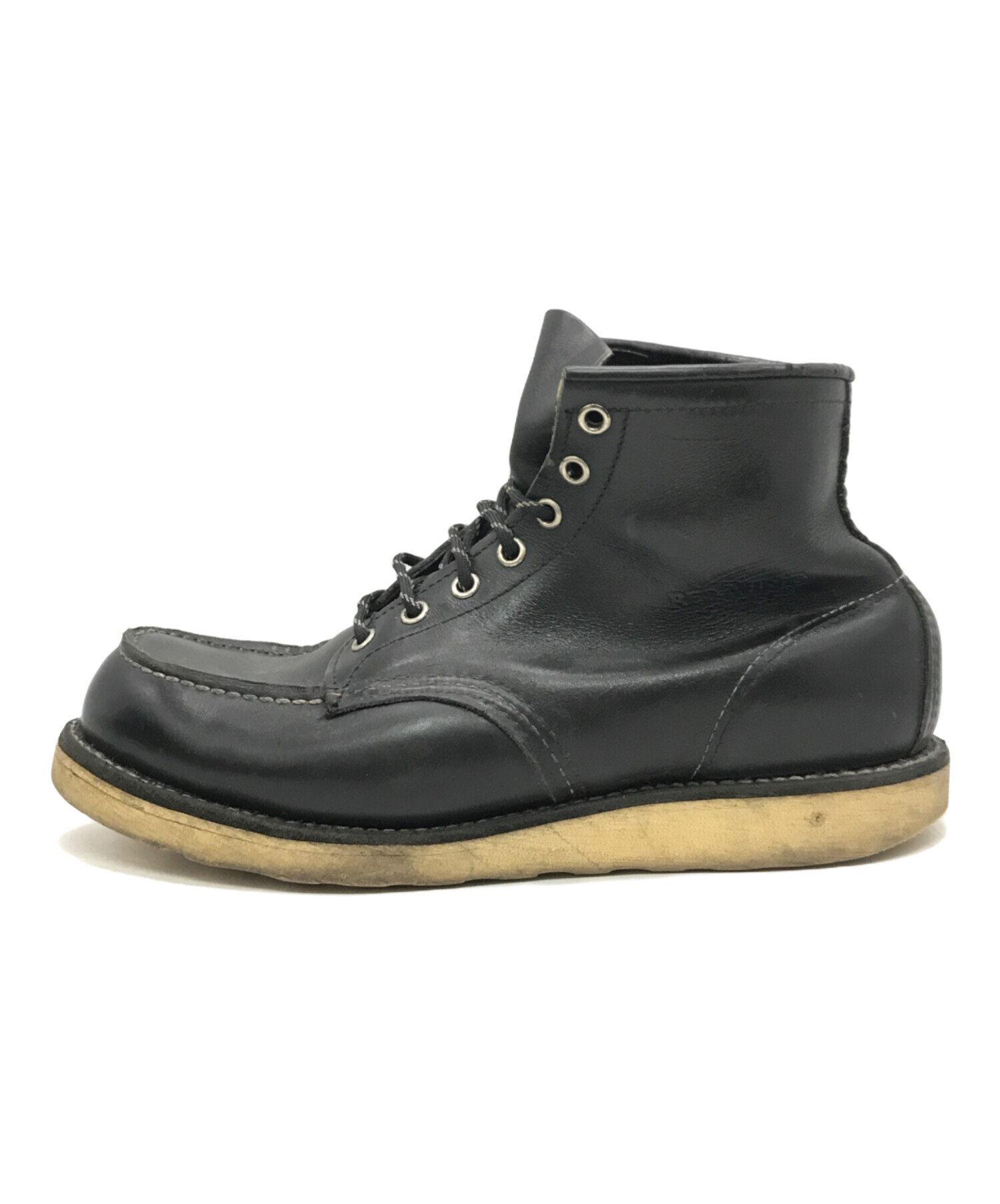 中古・古着通販】RED WING (レッドウィング) ワークブーツ ブラック 