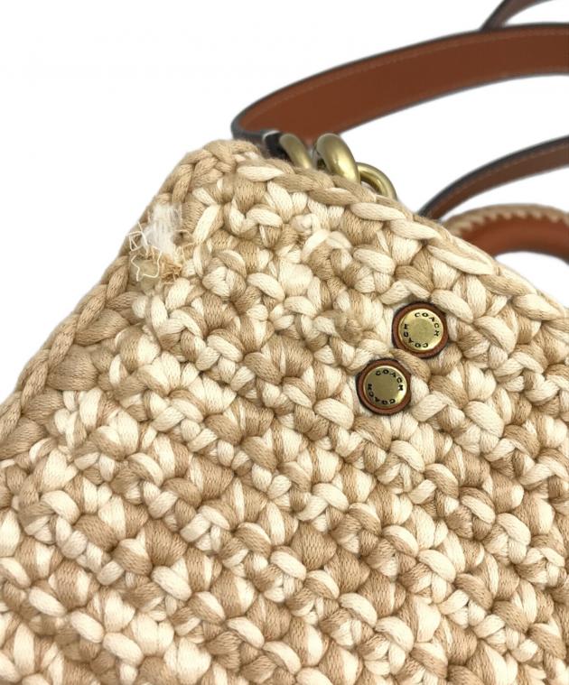 中古・古着通販】COACH (コーチ) ローグ 20・クロシェ 2WAYバッグ