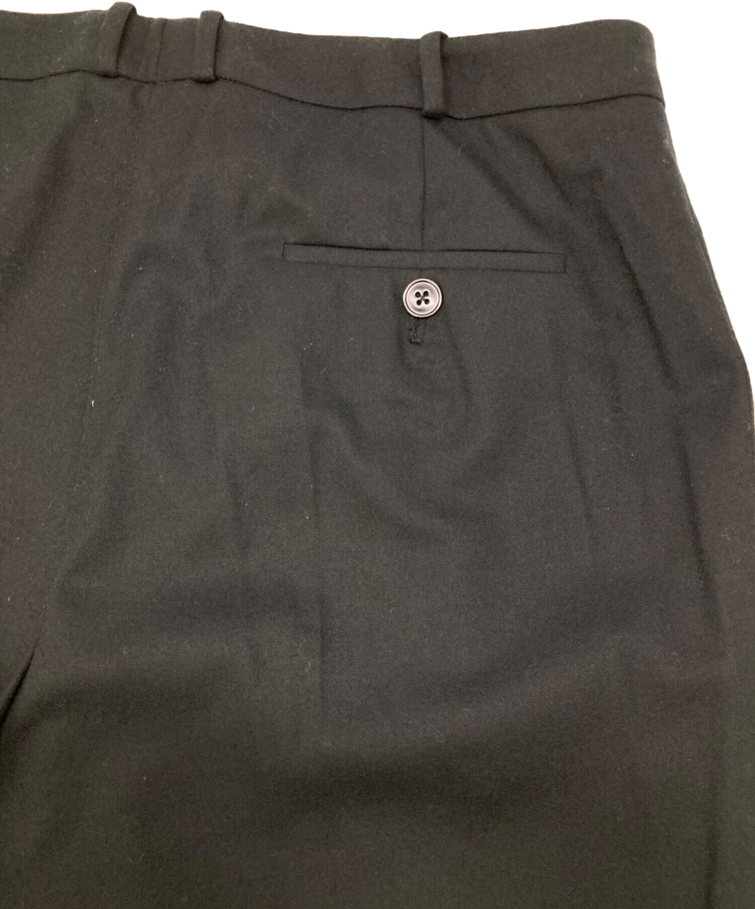 JIL SANDER ジルサンダー　ヘビー　ウール　スラックス　チャコール JIL SANDER ジルサンダー ヘビー ウール スラックス チャコール JIL