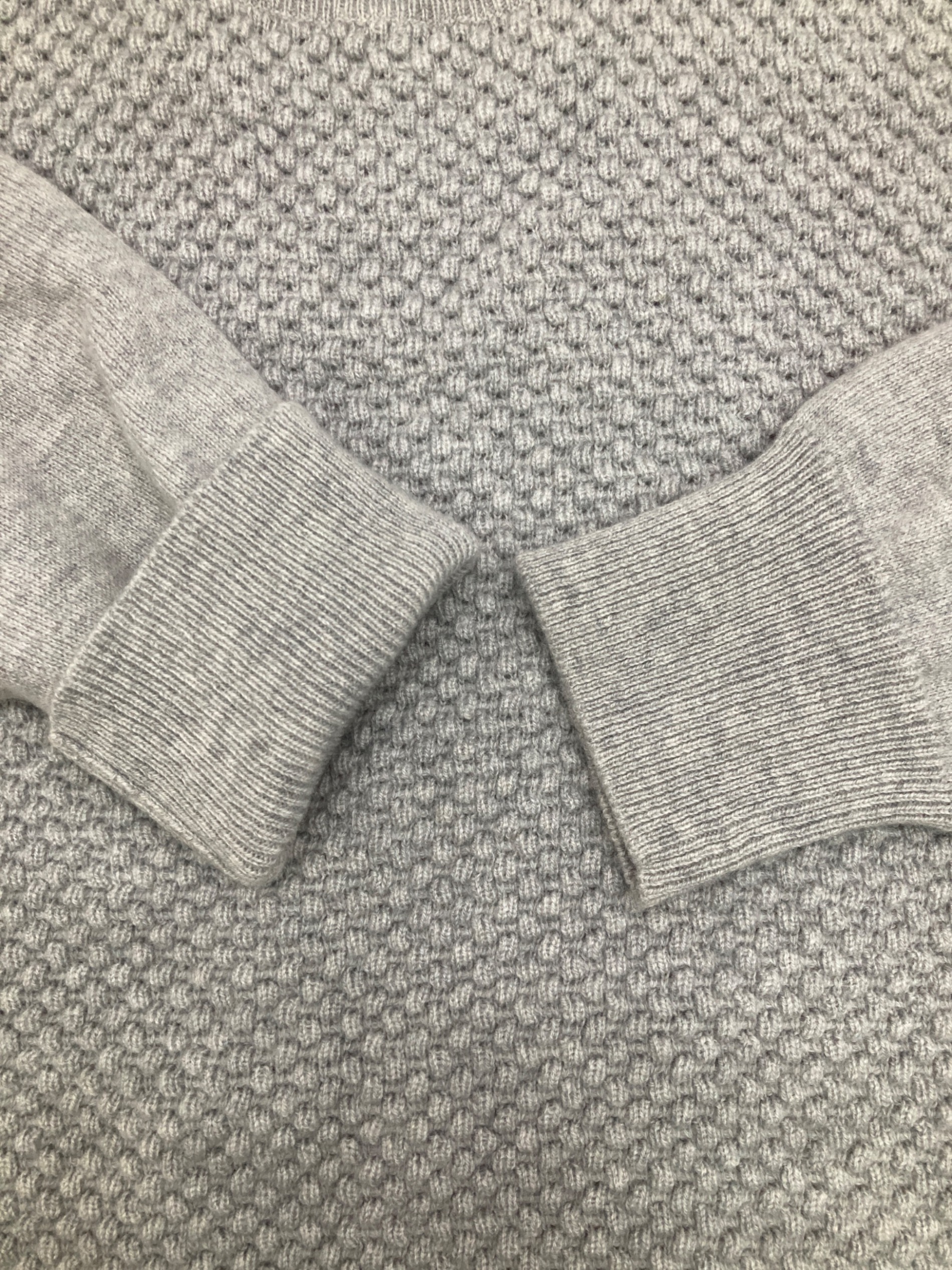 中古・古着通販】MALO (マーロ) カシミヤニット グレー サイズ:40