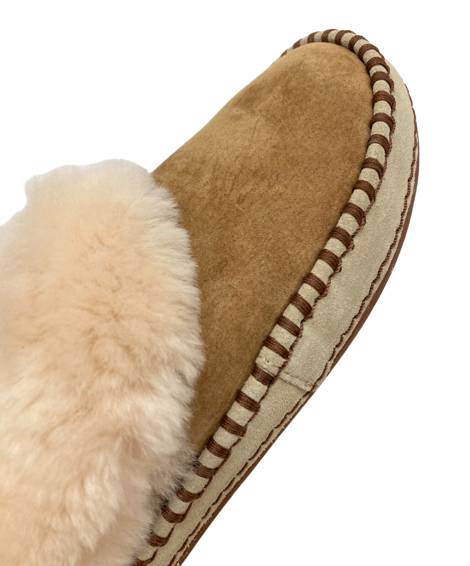 中古・古着通販】UGG (アグ) ウリン シープスキン スリッポン ベージュ 