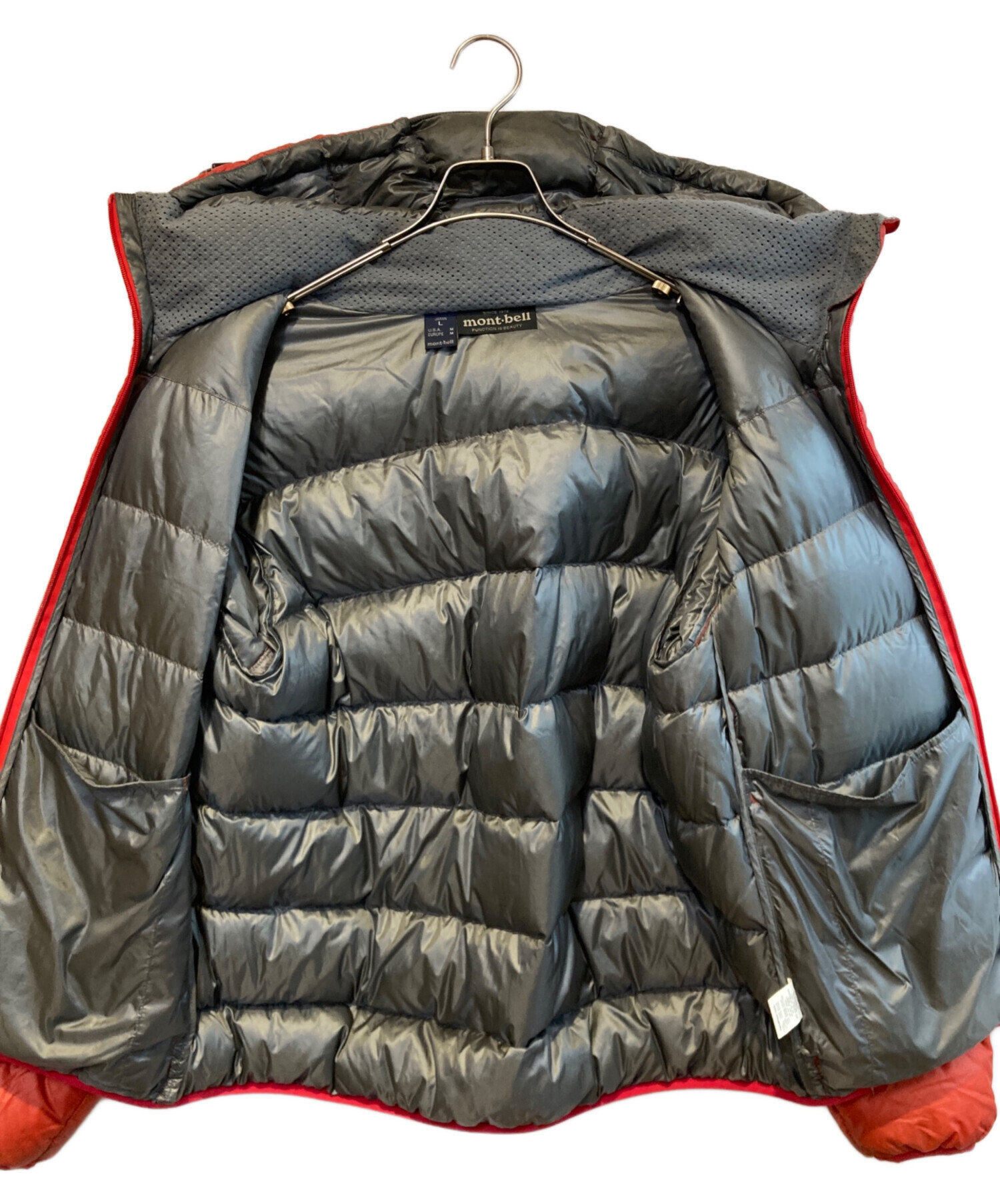 中古・古着通販】mont-bell (モンベル) ライトアルパインパーカ レッド 