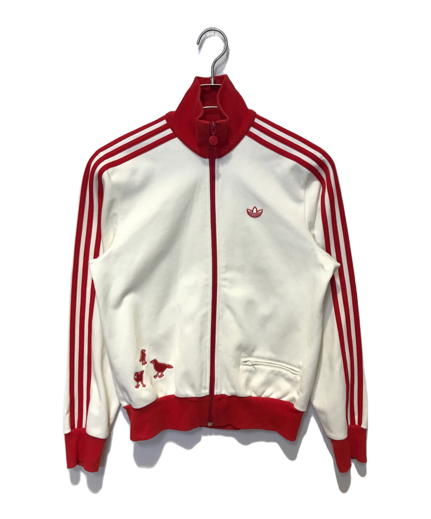 中古・古着通販】adidas (アディダス) トラックジャケット ホワイト 