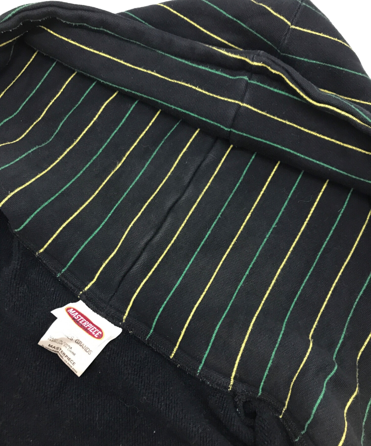 中古・古着通販】master-piece (マスターピース) ストライプスウェット