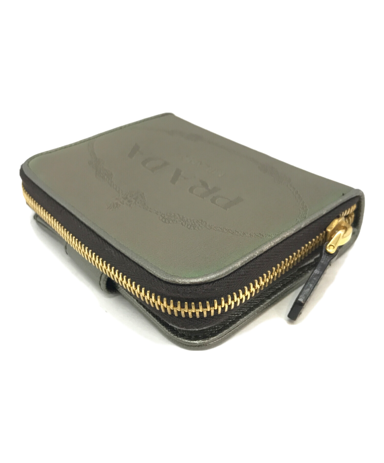 中古・古着通販】PRADA (プラダ) ロゴナイロンジャガードラウンド