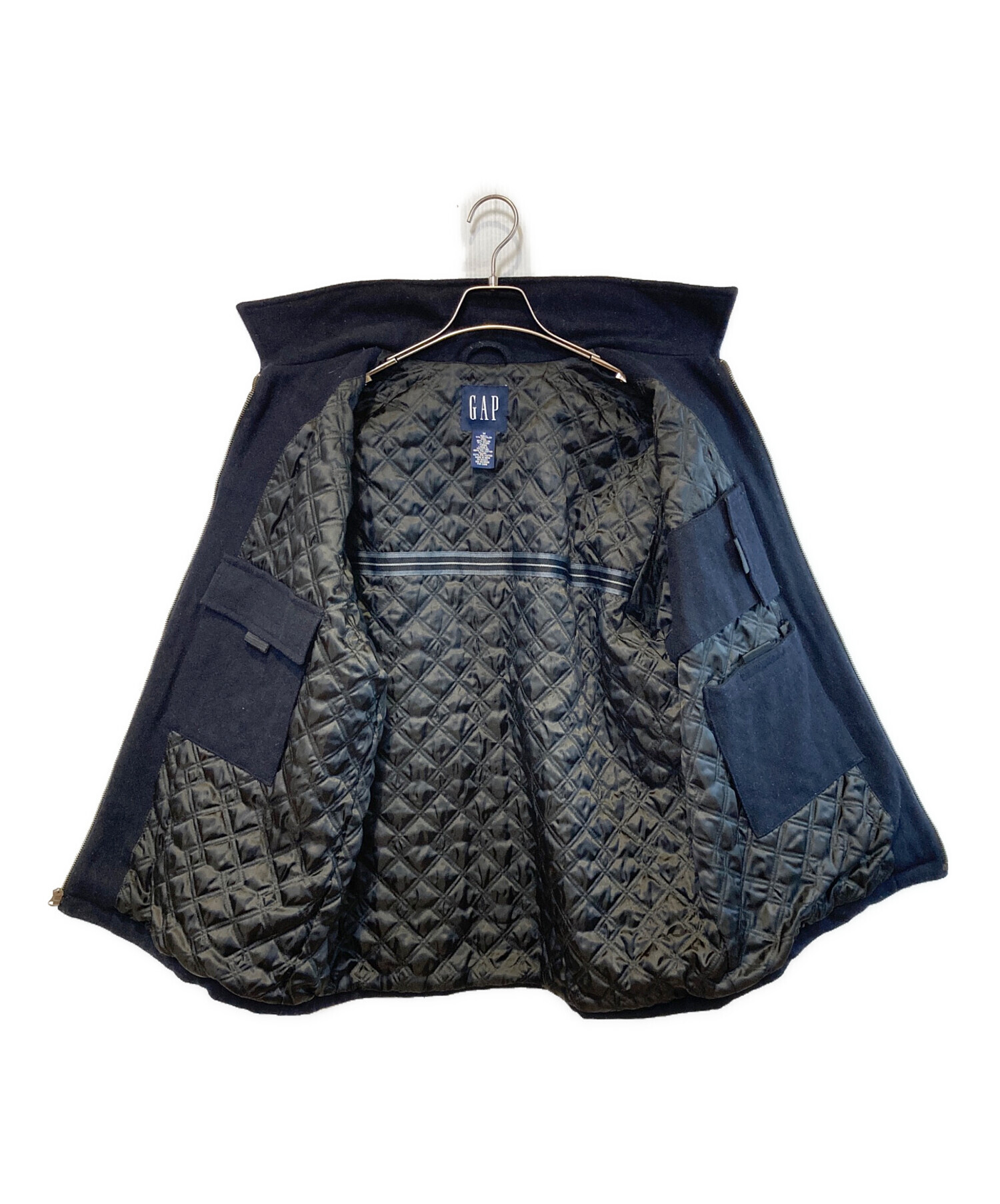 old gap オールドGAP ブルゾン Mサイズ　ネイビー 中古・古着通販】OLD GAP (オールドギャップ) ［古着］ウール