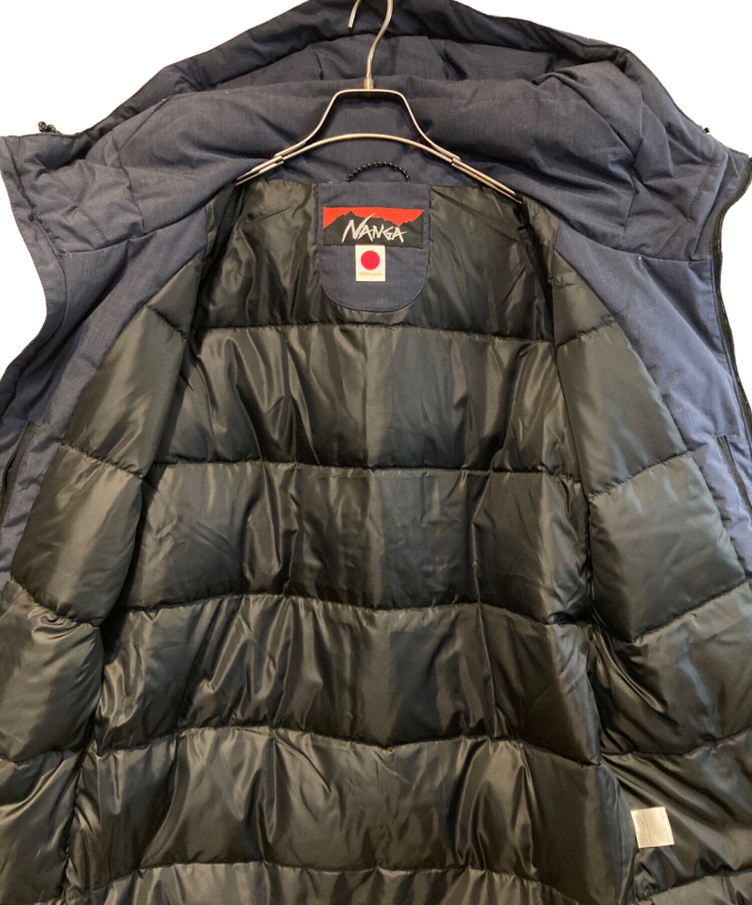 中古・古着通販】NANGA (ナンガ) 焚火ダウンジャケット ネイビー 