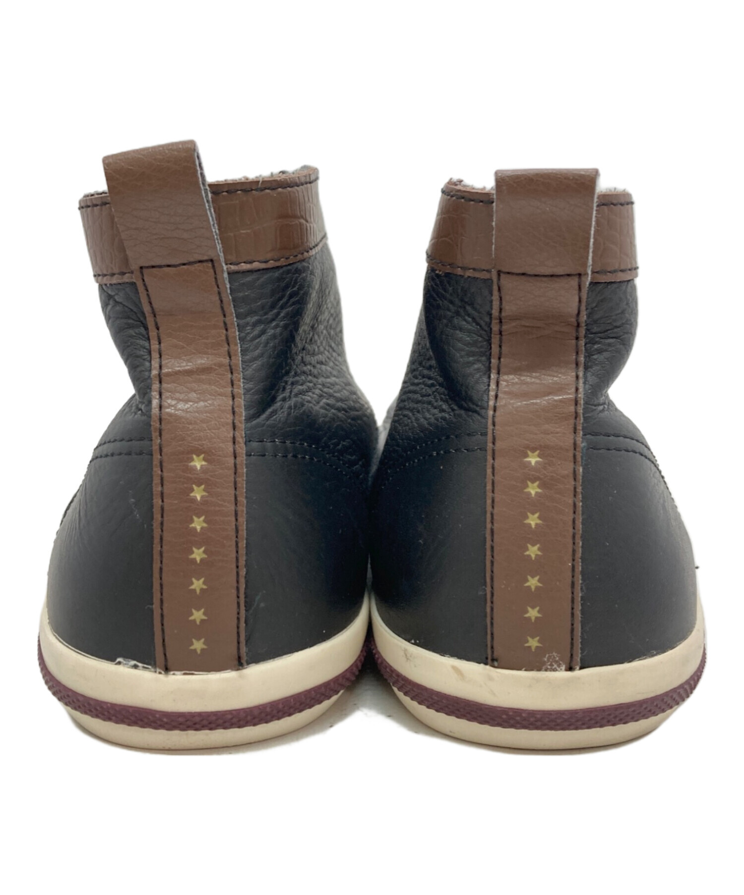 中古・古着通販】LACOSTE (ラコステ) ハイカットスニーカー ブラック 