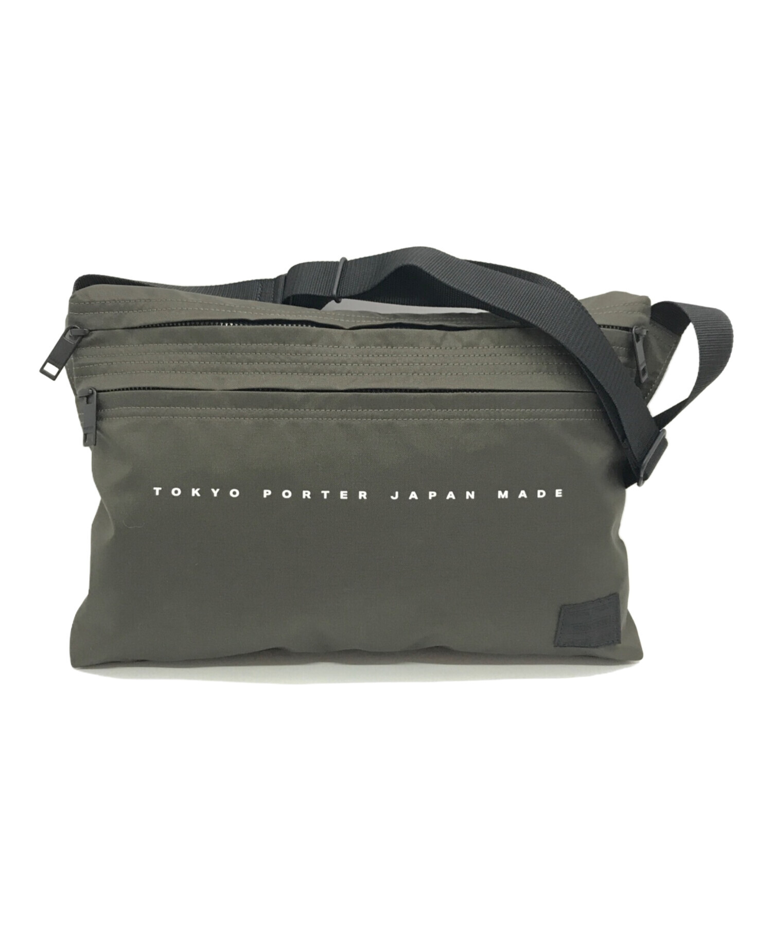 中古・古着通販】PORTER (ポーター) フラットショルダーバッグ 