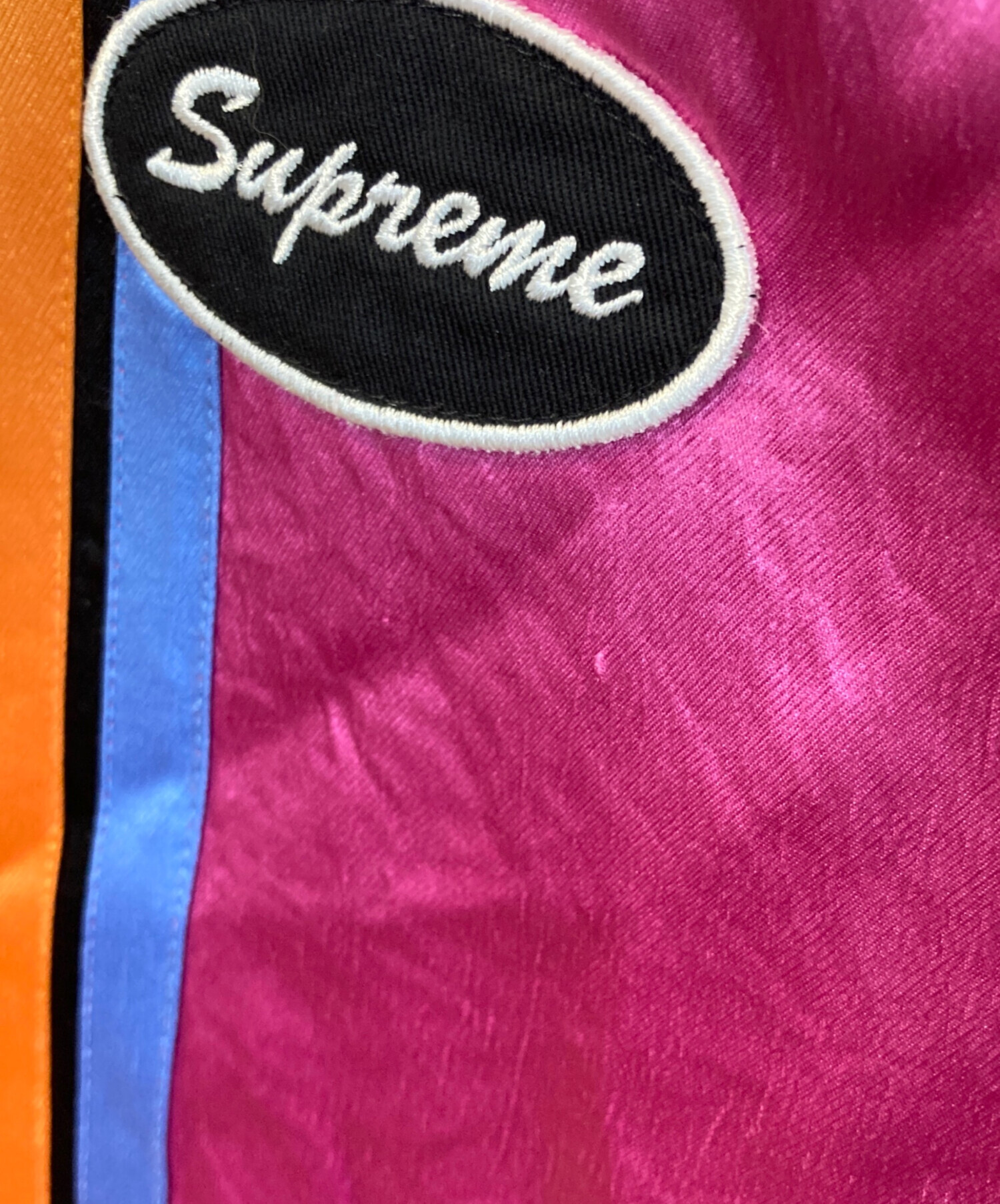 中古・古着通販】SUPREME (シュプリーム) サテンジップアップワーク