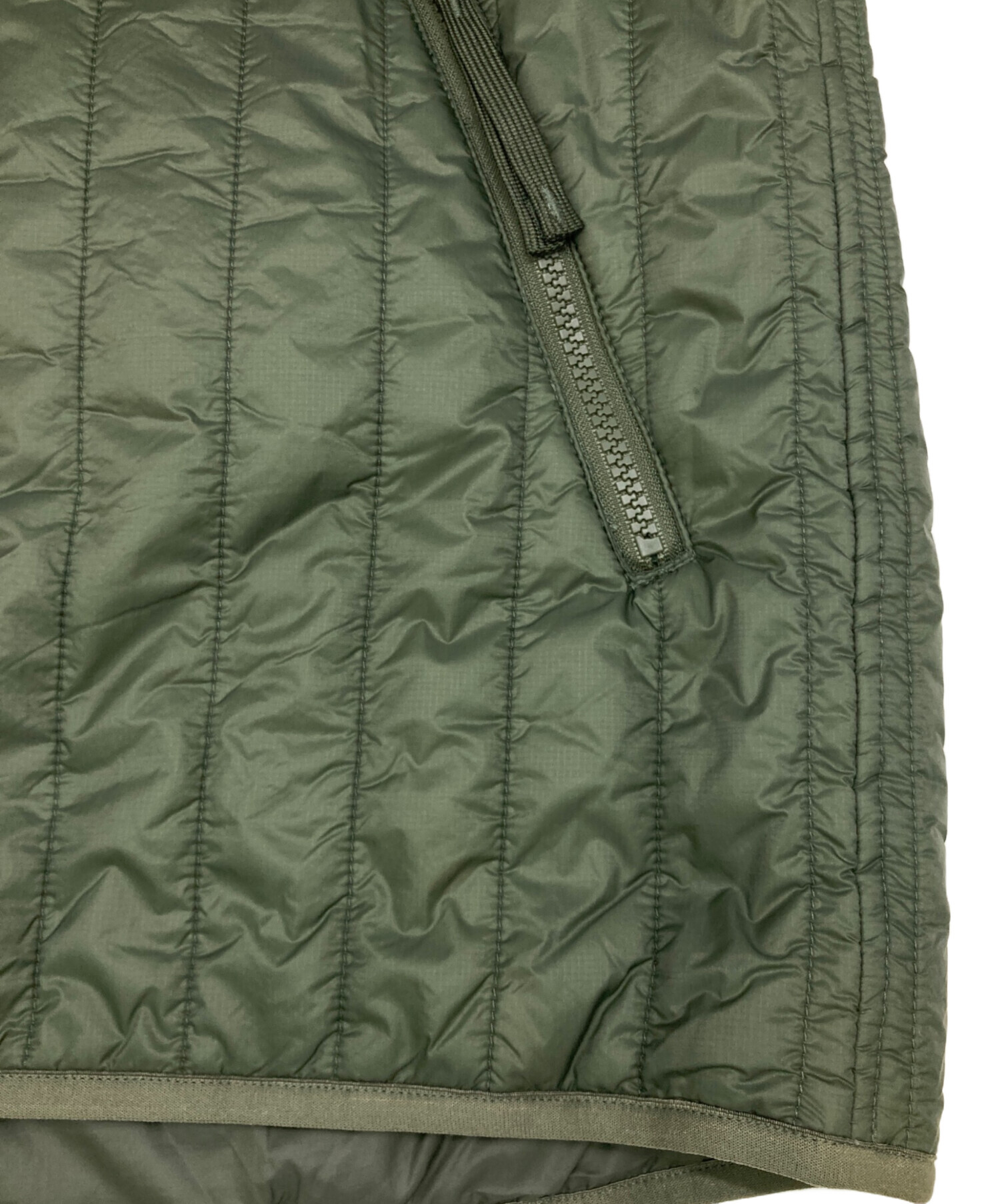 MUJI labo(ムジラボ) 撥水中綿ベスト　カーキ 中古・古着通販】MUJI LABO (ムジラボ) 撥水中綿ベスト オリーブ