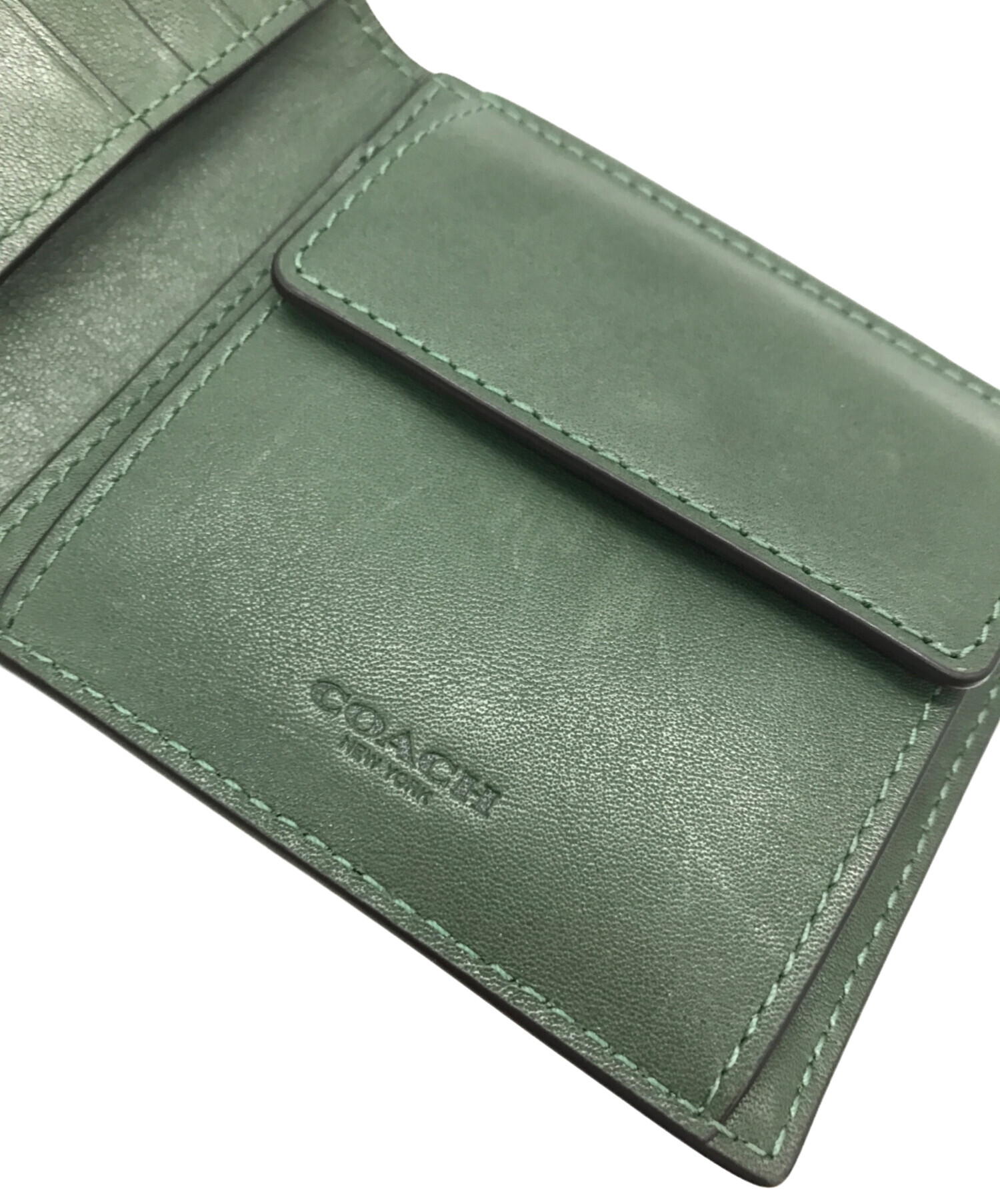 中古・古着通販】COACH (コーチ) コインウォレット グリーン サイズ:下記参照 ｜ブランド・古着通販 トレファク公式【TREFAC  FASHION】スマホサイト
