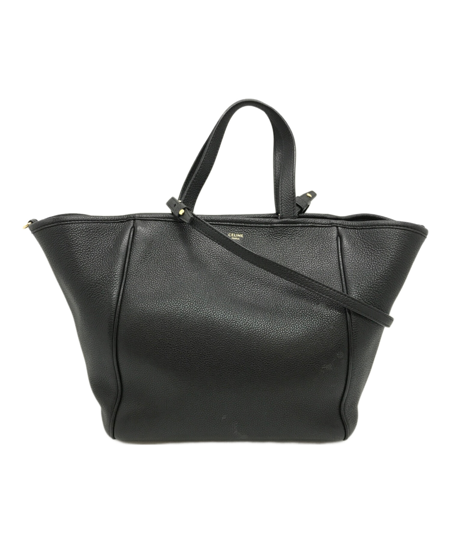 中古・古着通販】CELINE (セリーヌ) 2WAYショルダーバッグ ブラック  