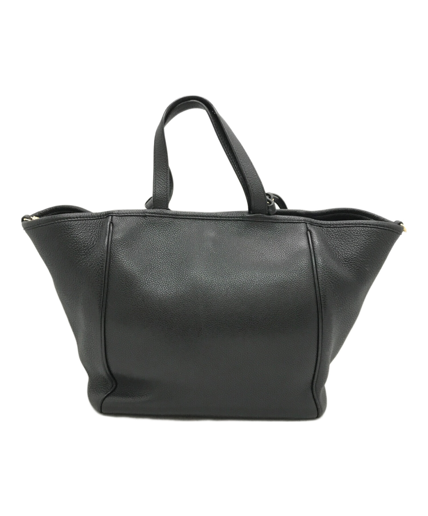 中古・古着通販】CELINE (セリーヌ) スモールフォールドカバ ブラック 