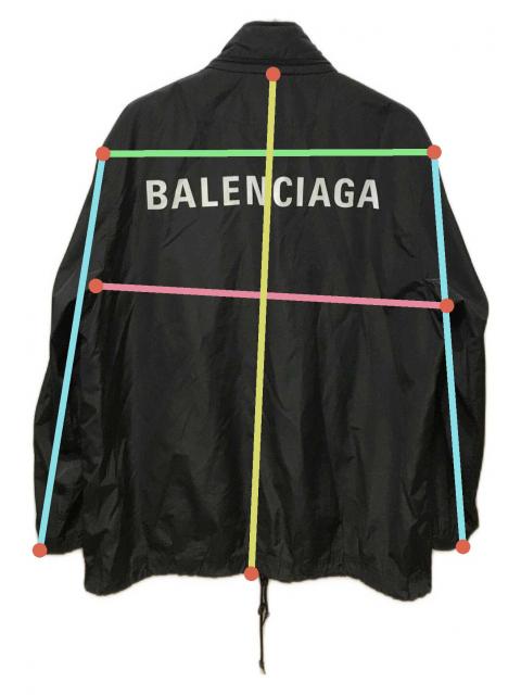 希少 バレンシアガ 上質 バックロゴ プリント ブルゾン ナイロンジャケット 3012008359667058_drawn.jpeg
