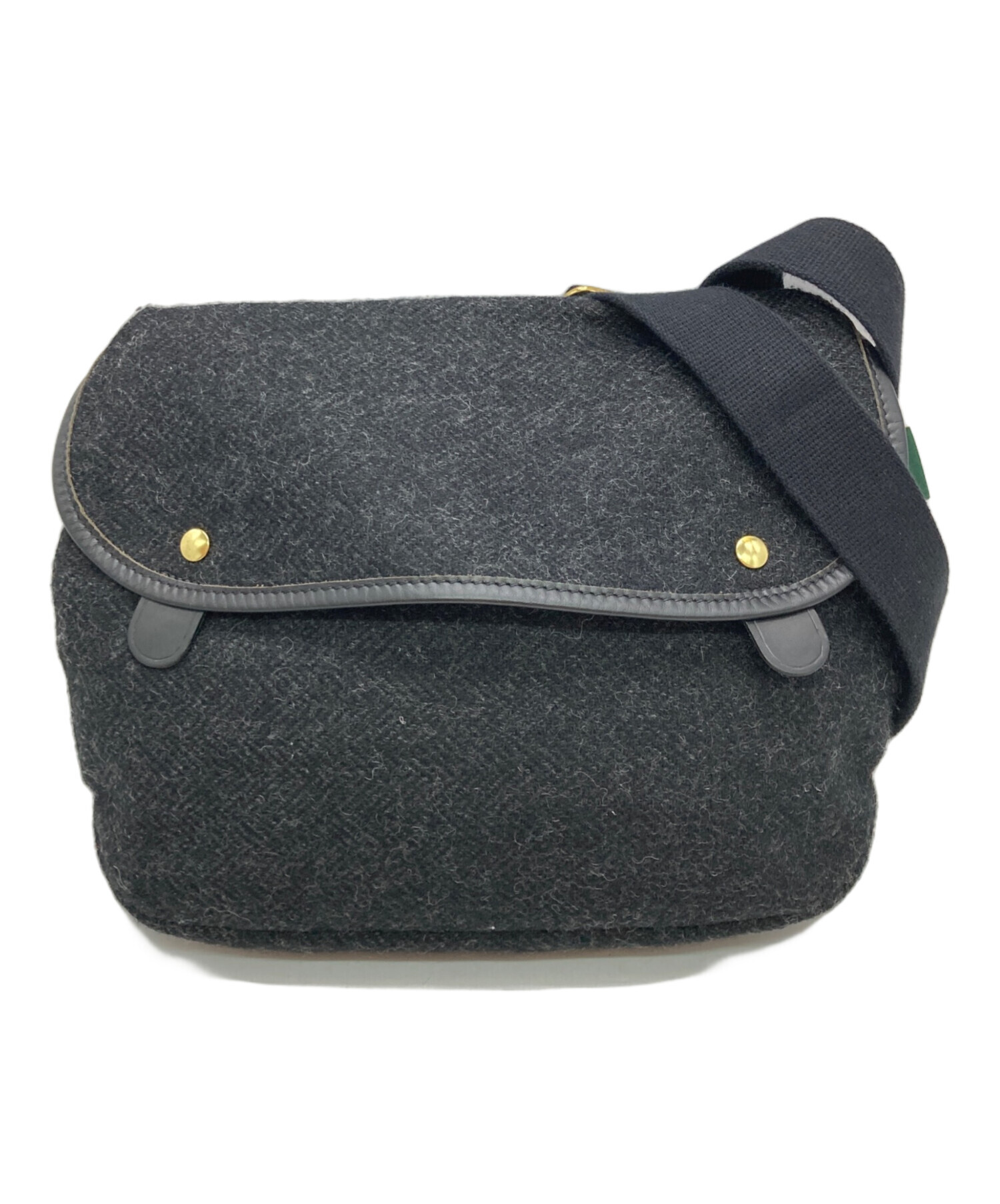 中古・古着通販】brady (ブレディ) ウールショルダーバッグ グレー