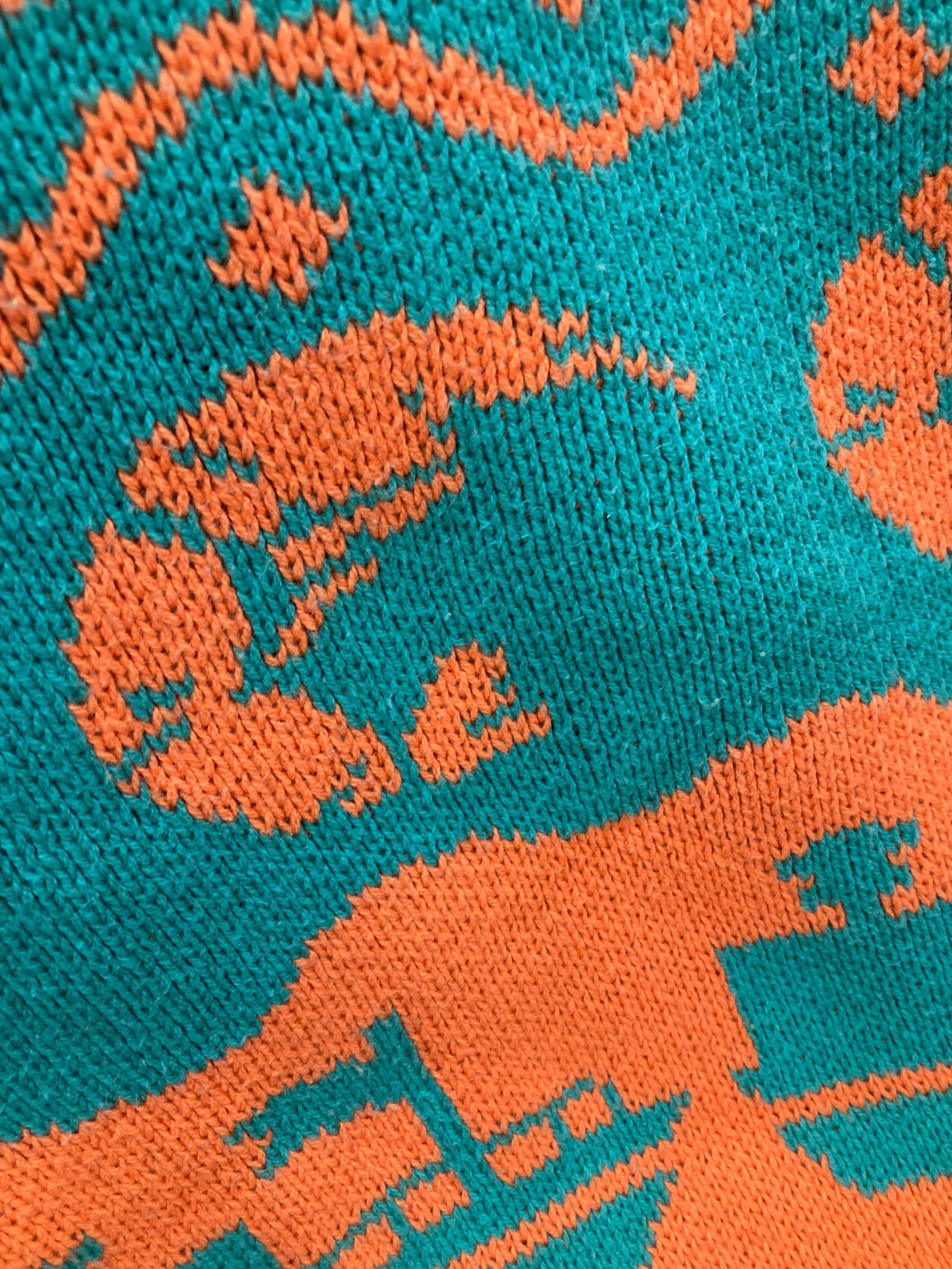 中古・古着通販】KEBOZ (ケボズ) ALL GOOD STORE 総柄ニット グリーン