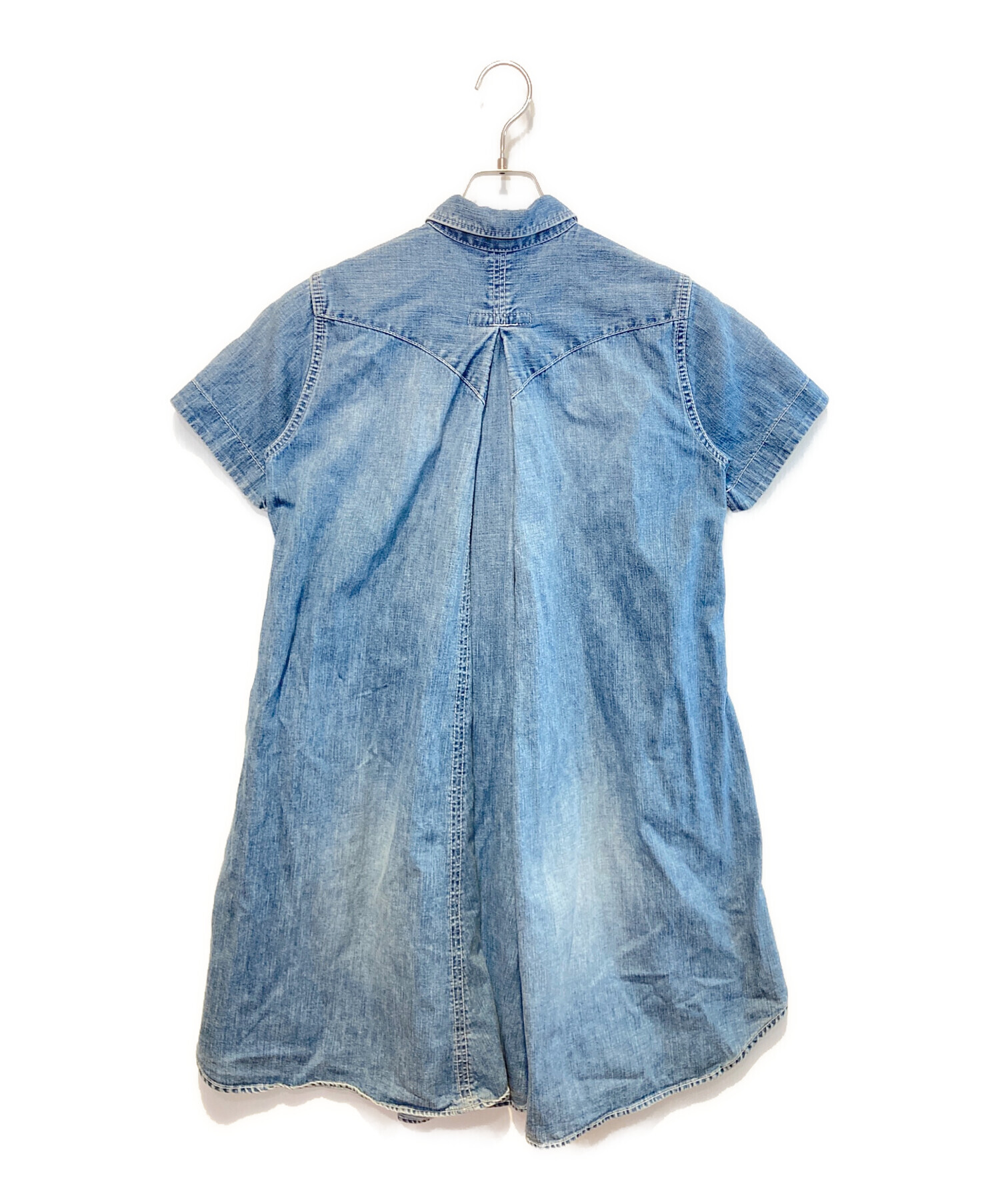 sacai デニムシャツ サイズ2 SACAI ドッキングデニムシャツジャケット