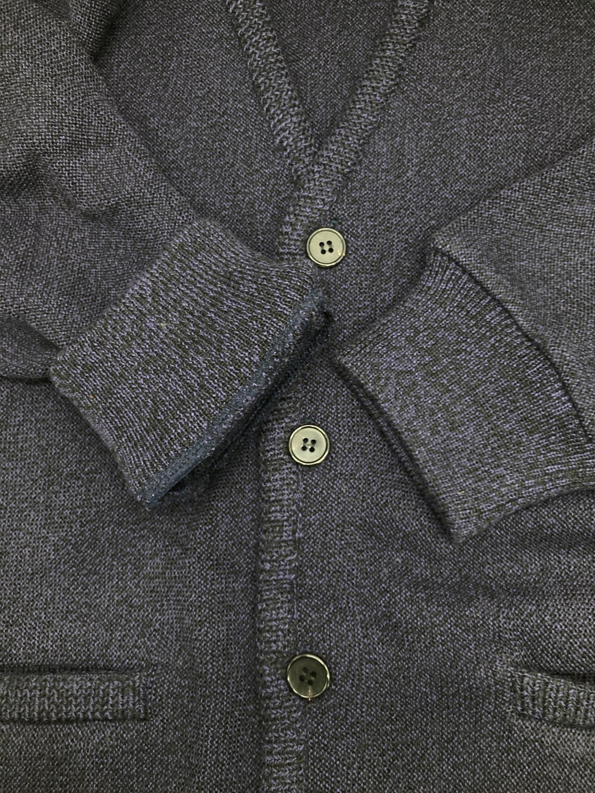 ニンゴ　ワコマリア　クラシックカーディガン　グレー　M WACKO MARIA《ワコマリア》CLASSIC CARDIGAN ( TYPE-1 ) (GRAY) | 正規