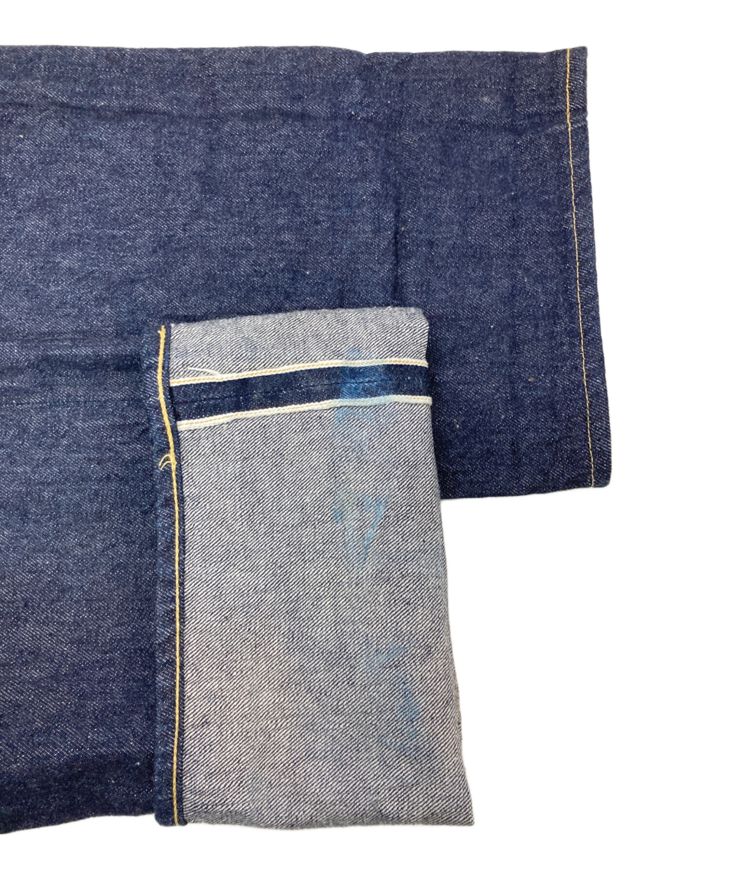WAREHOUSE - WAREHOUSE BLUE&GRAY 天然泥加工セルビッチ WAREHOUSE - WAREHOUSE BLUE&GRAY 天然泥加工セルビッチ