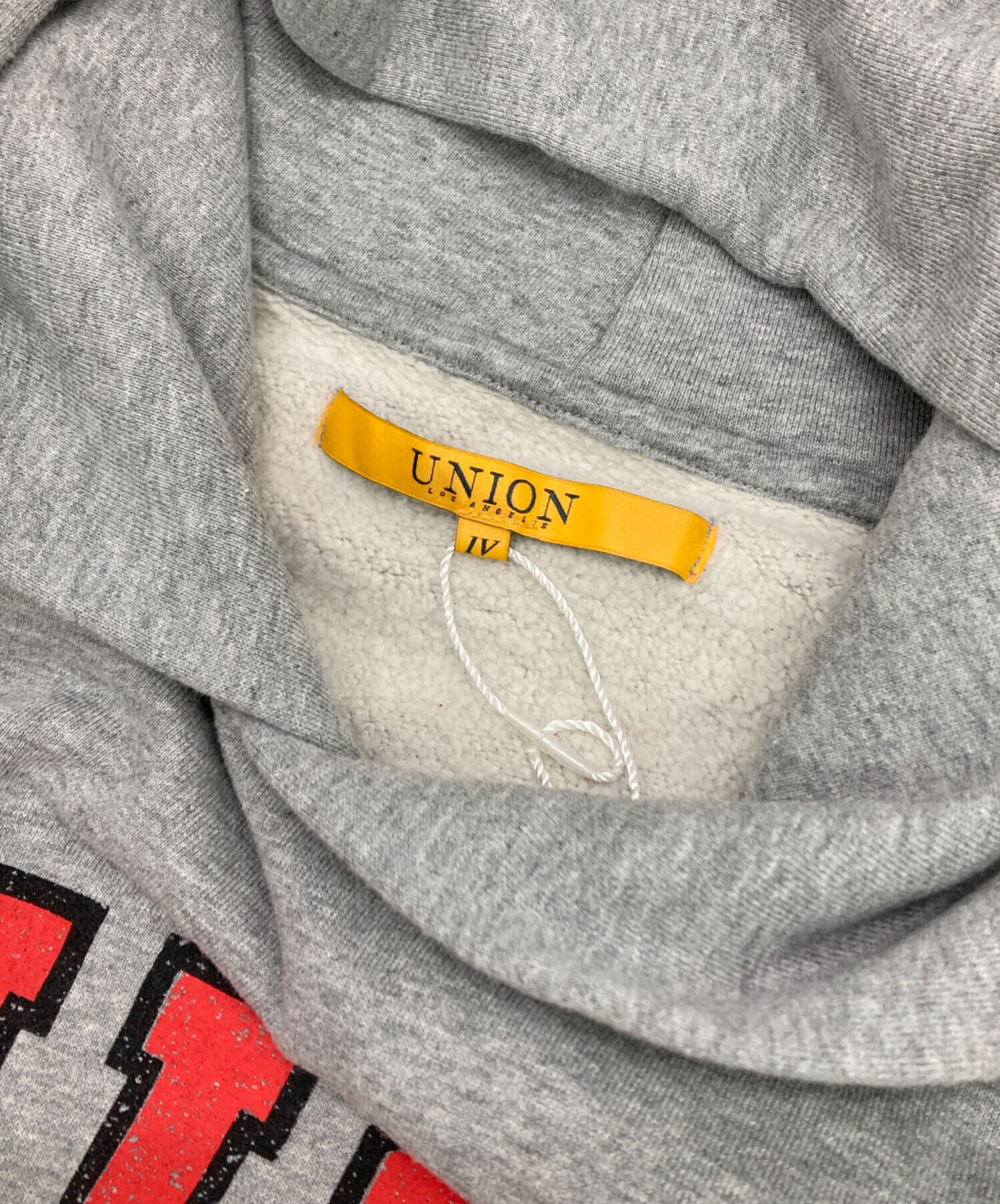 中古・古着通販】UNION (ユニオン) ロゴパーカー グレー サイズ