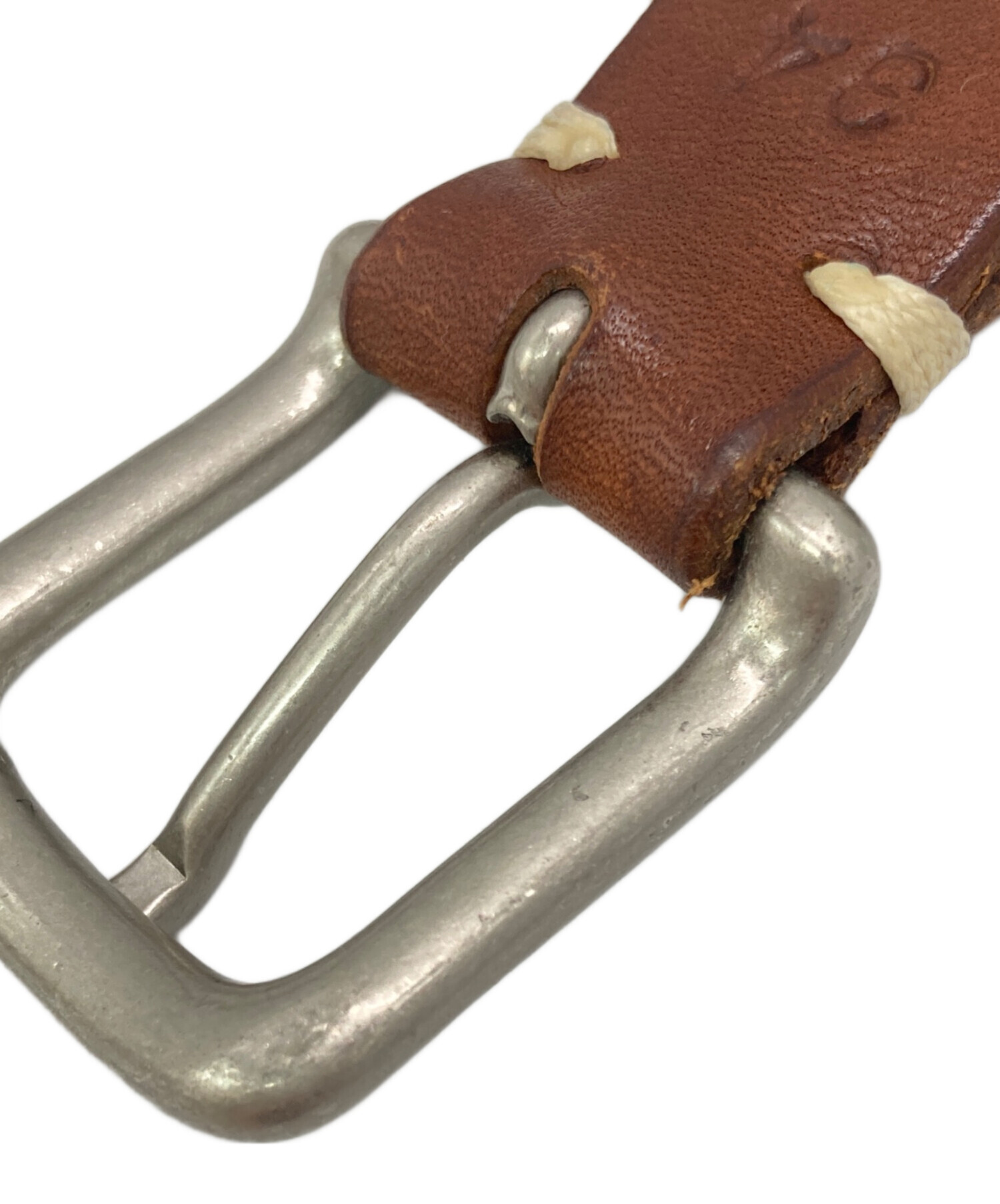 中古・古着通販】Schott (ショット) レザーベルト ブラウン サイズ:34