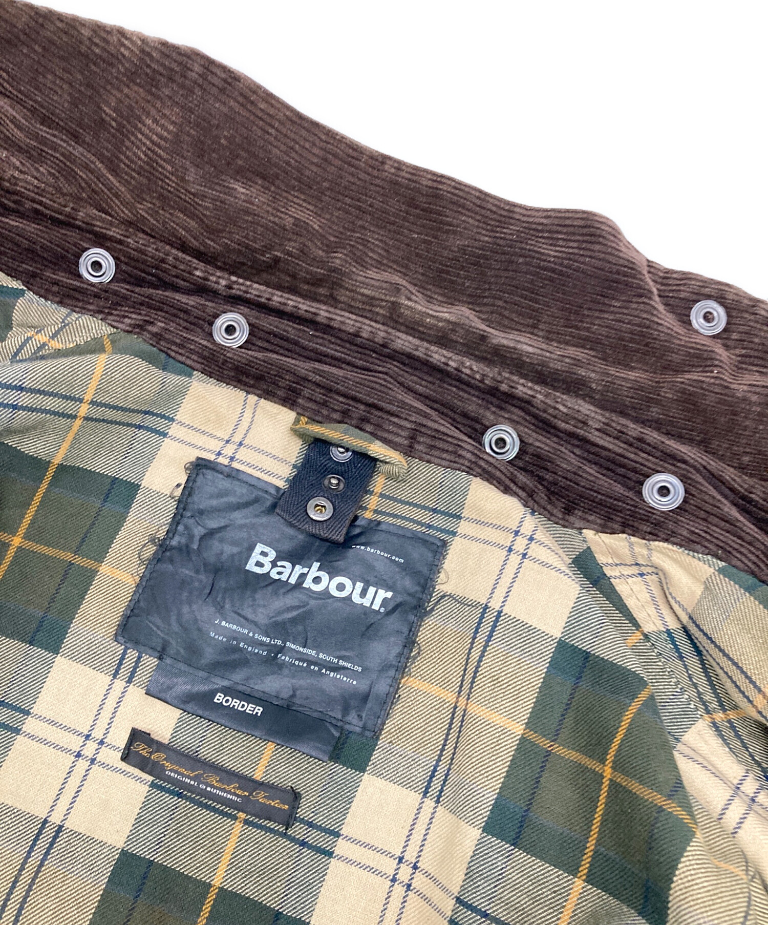 Barbour カーキー ジャケット バブアー Barbour Barbour × Baracuta ジャケット MCA1010