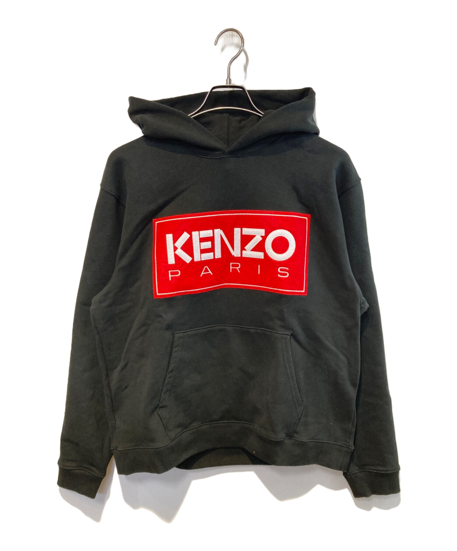中古・古着通販】KENZO (ケンゾー) ロゴクラシックフーディ ブラック 