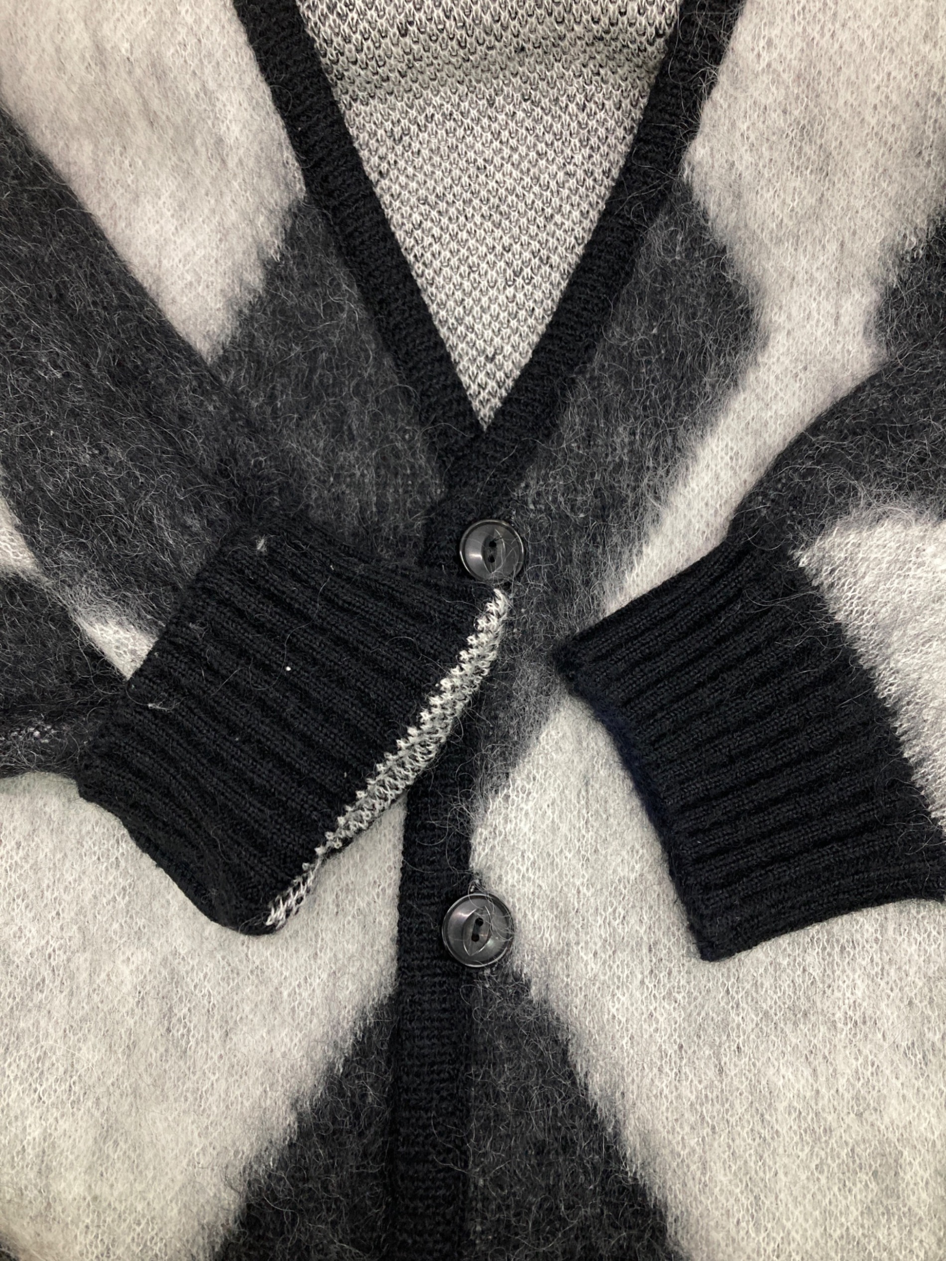 中古・古着通販】WACKO MARIA (ワコマリア) ダイアモンド柄モヘア