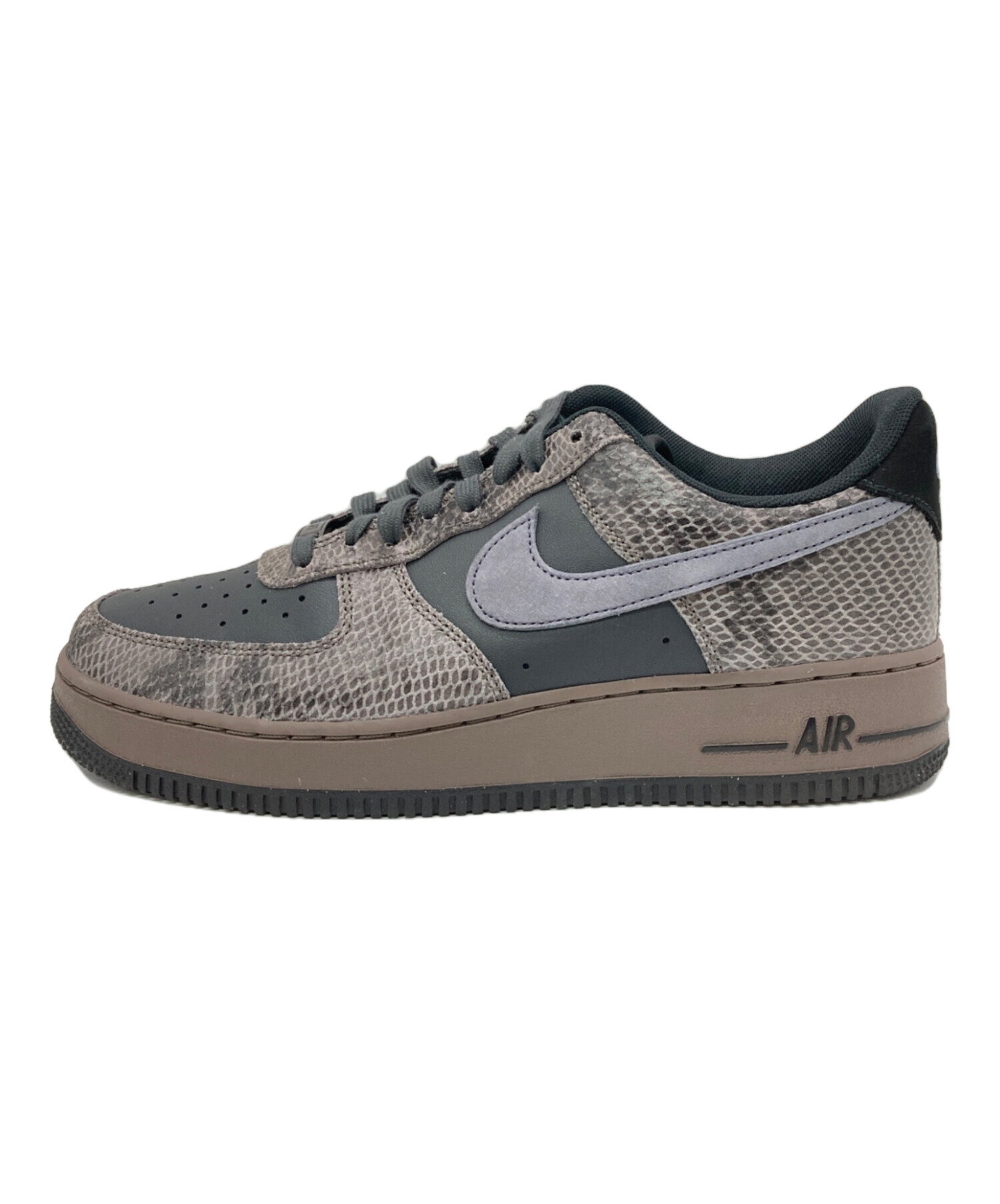 中古・古着通販】NIKE (ナイキ) エアフォース1ロー ブラック×ブラウン 