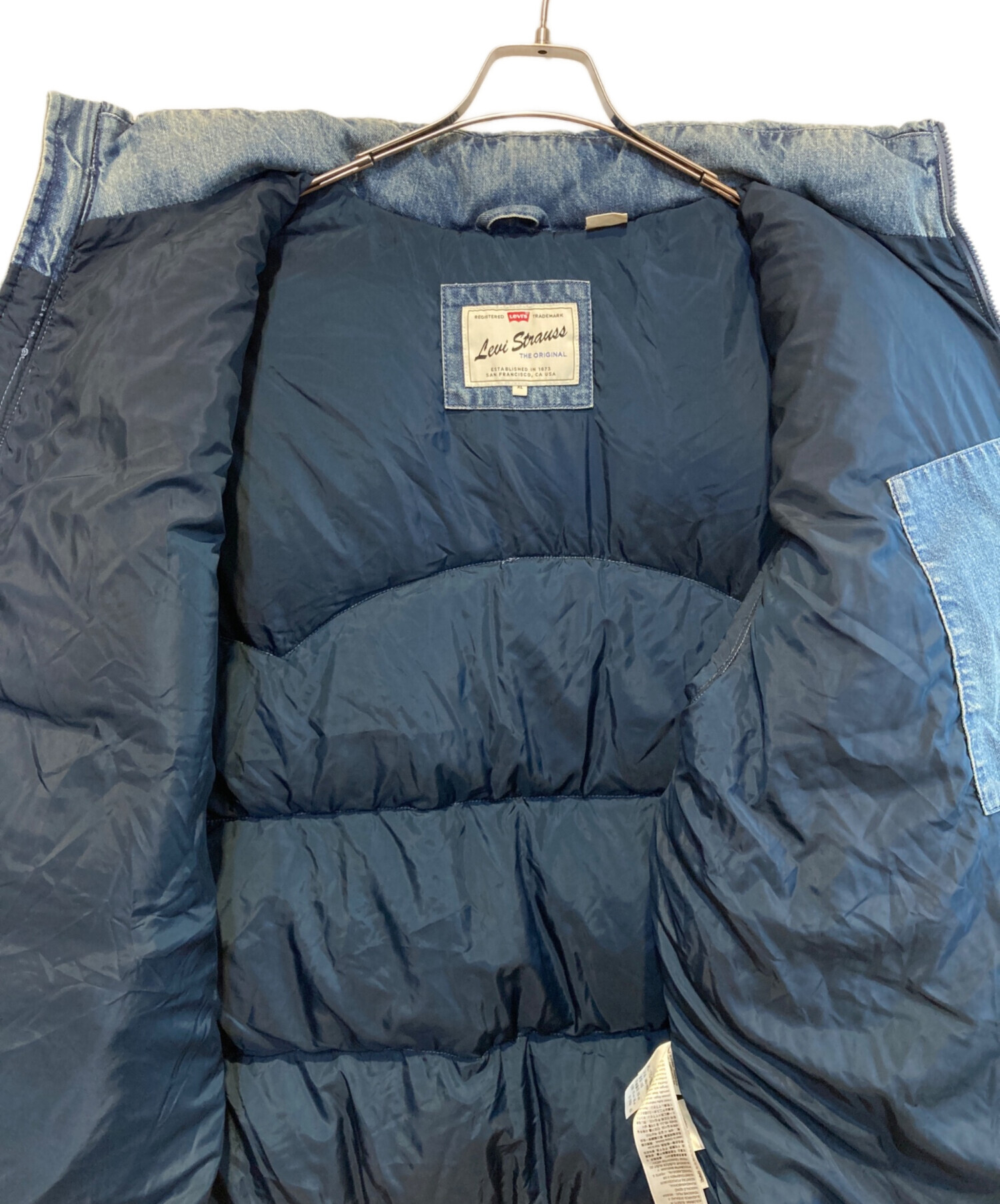 中古・古着通販】LEVI'S (リーバイス) スーパーデニムダウンジャケット