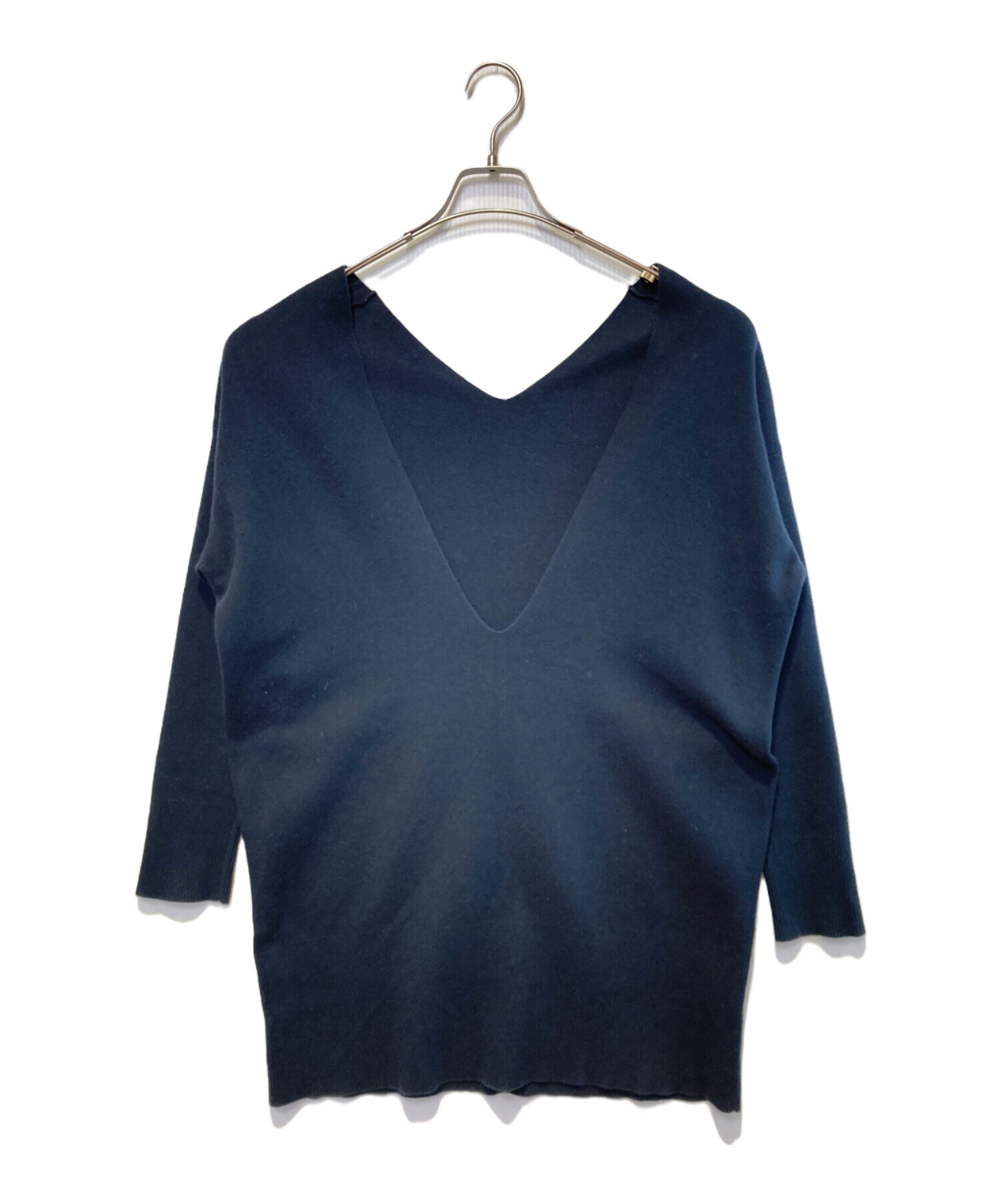 中古・古着通販】Curensology (カレンソロジー) コットンカシミヤV