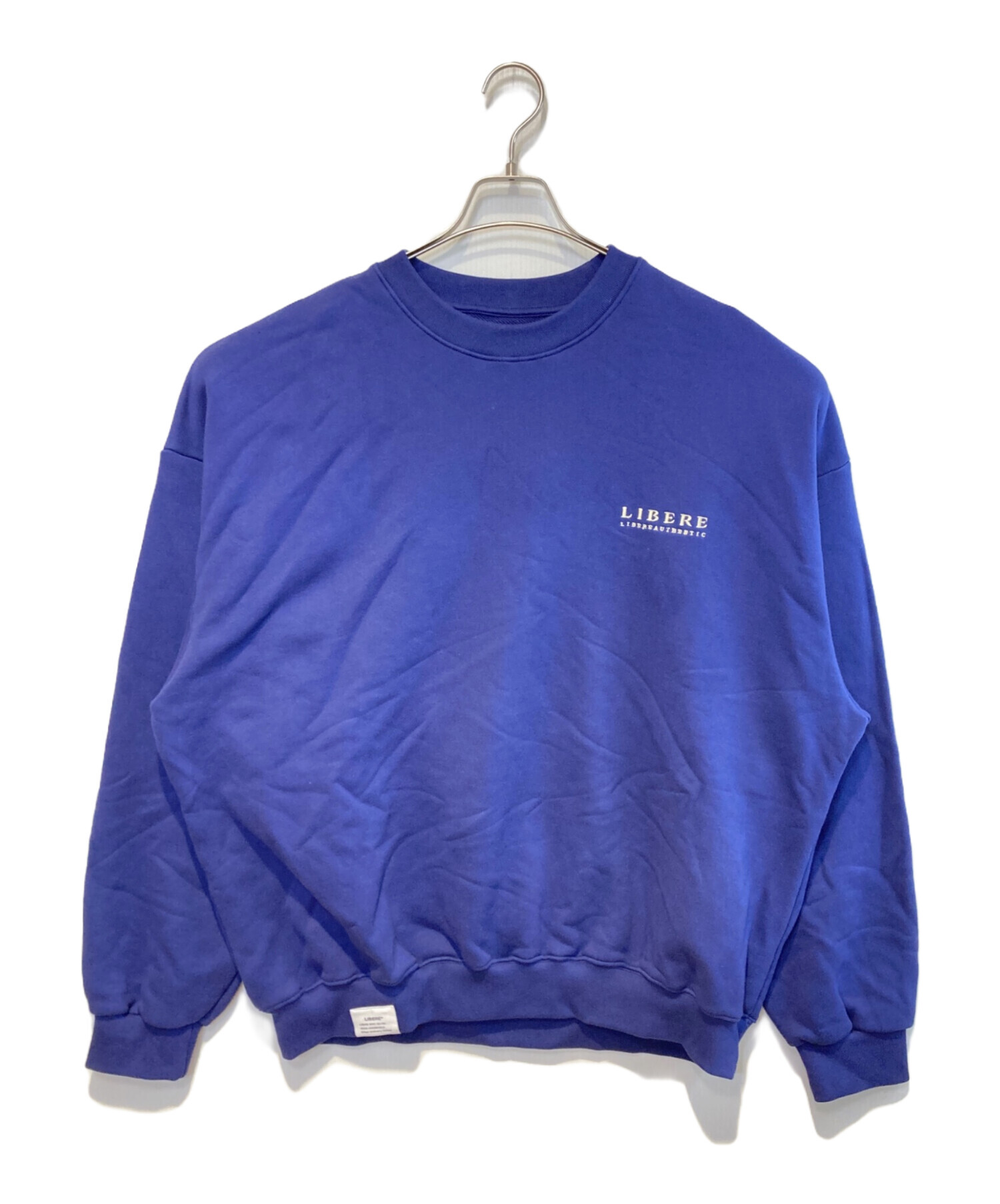 LIBERE リベーレ LOGO ⁄ SWEATSHIRT ロゴプリントビッグシルエット 