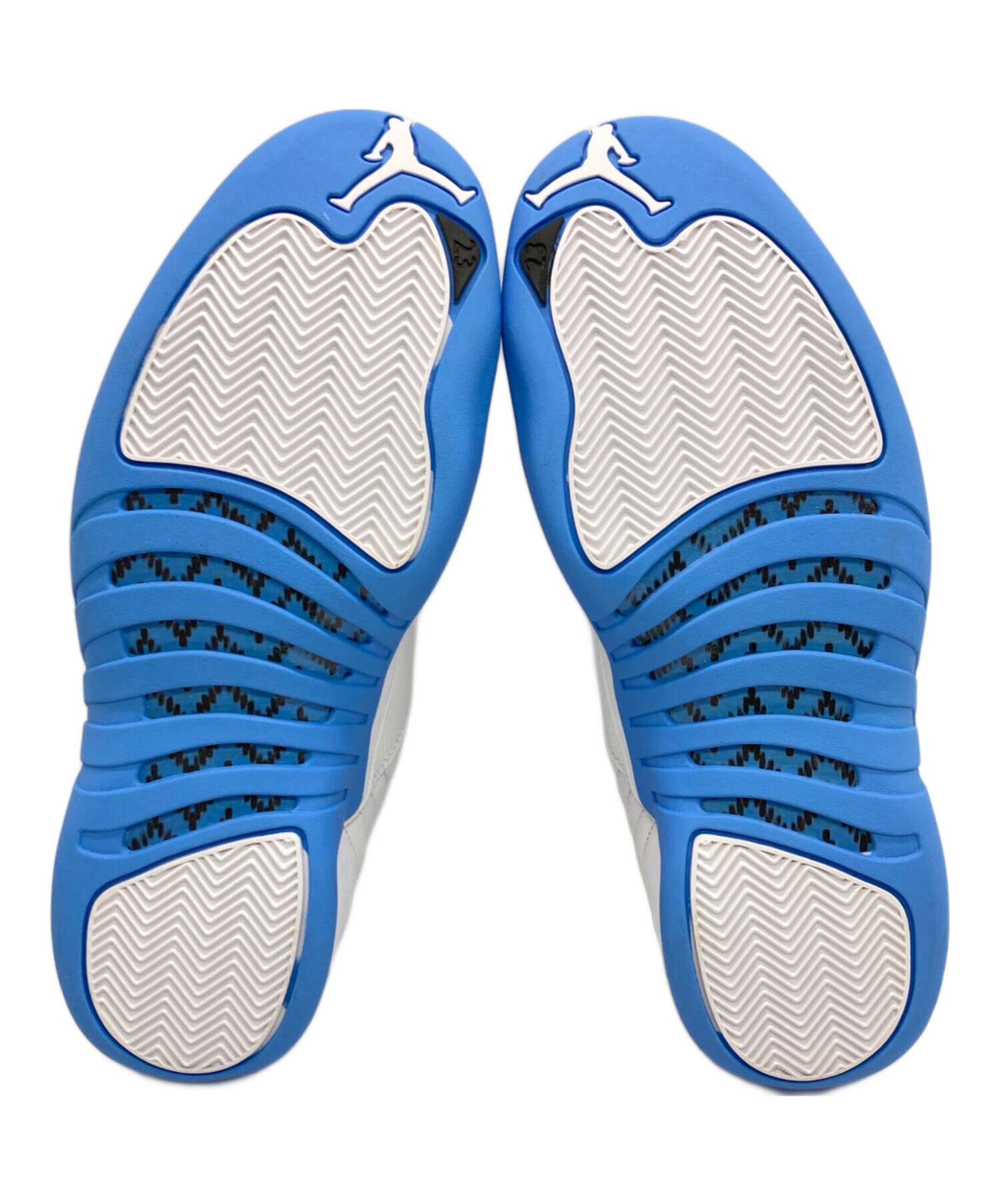 中古・古着通販】NIKE (ナイキ) AIR JORDAN 12 RETRO ホワイト×ブルー 