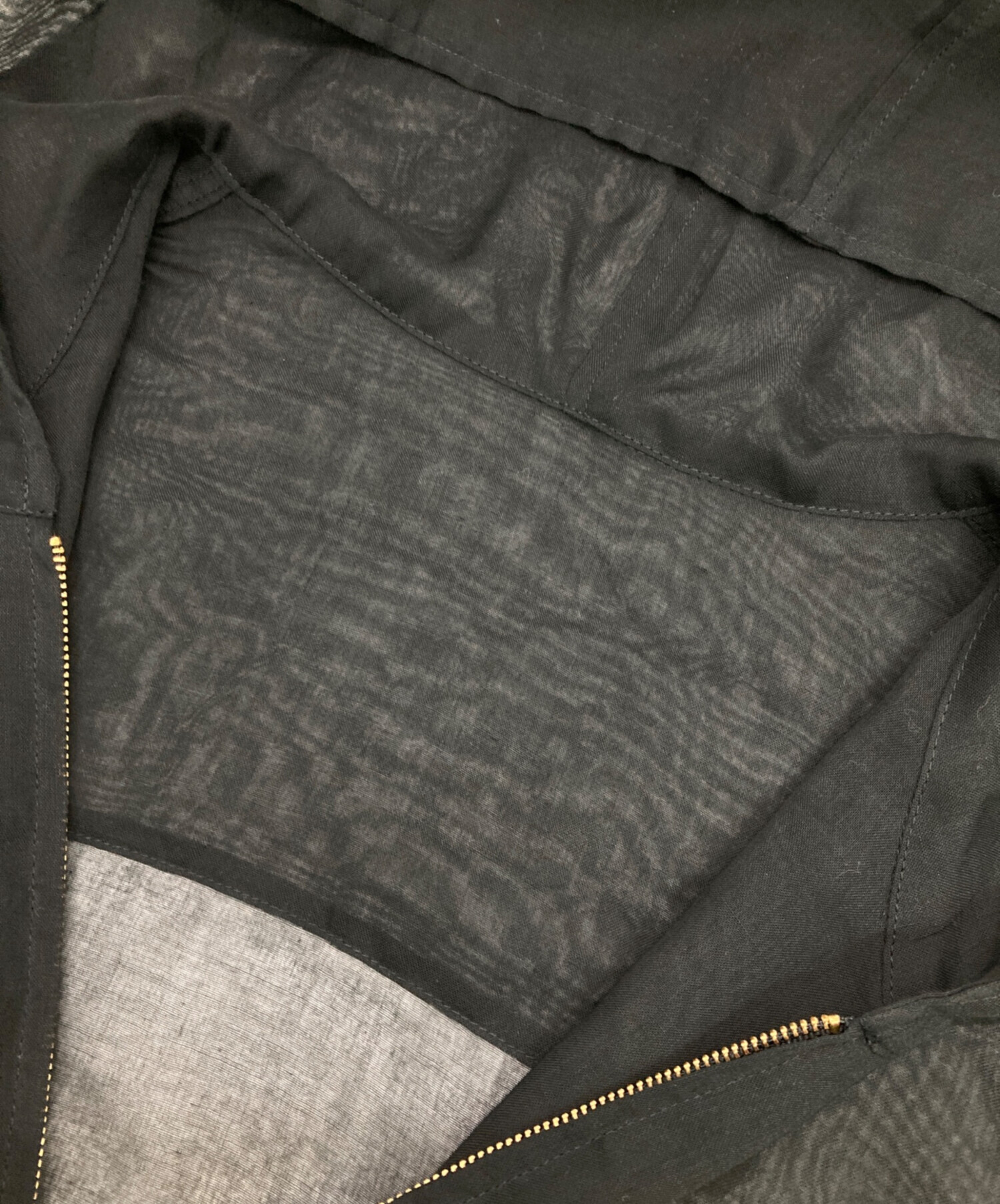 中古・古着通販】Noble (ノーブル) オーガンジーアノラックブルゾン
