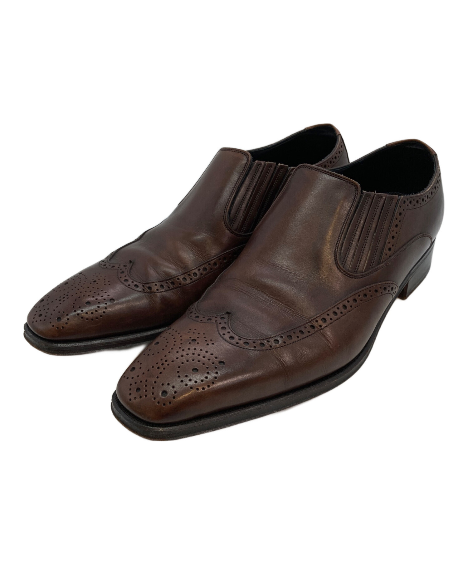 中古・古着通販】Aquascutum (アクアスキュータム) メダリオンシューズ 