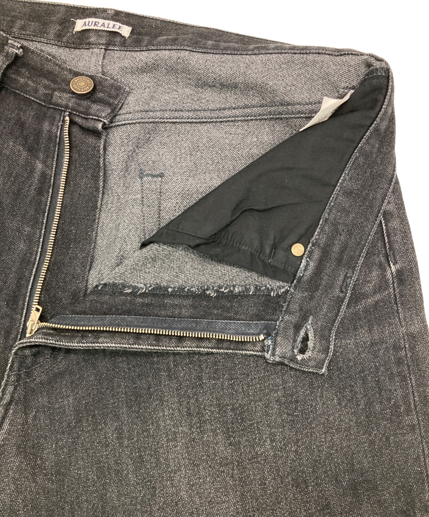 中古・古着通販】AURALEE (オーラリー) ハードツイストデニムワイド 