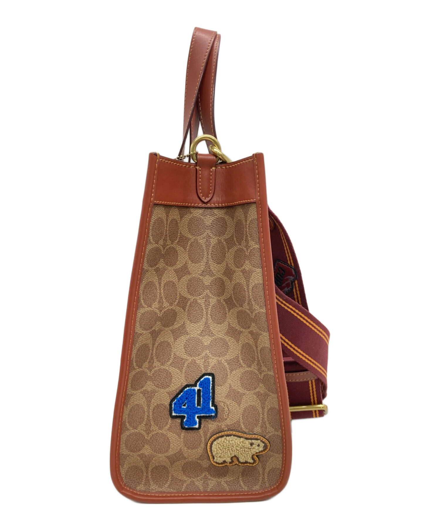 中古・古着通販】COACH (コーチ) フィールド トート シグネチャー 