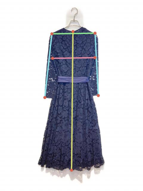 【Carolina Herrera】超美品★キャロライナヘレラ レースワンピース 中古・古着通販】CAROLINA HERRERA (カロライナヘレラ) レース